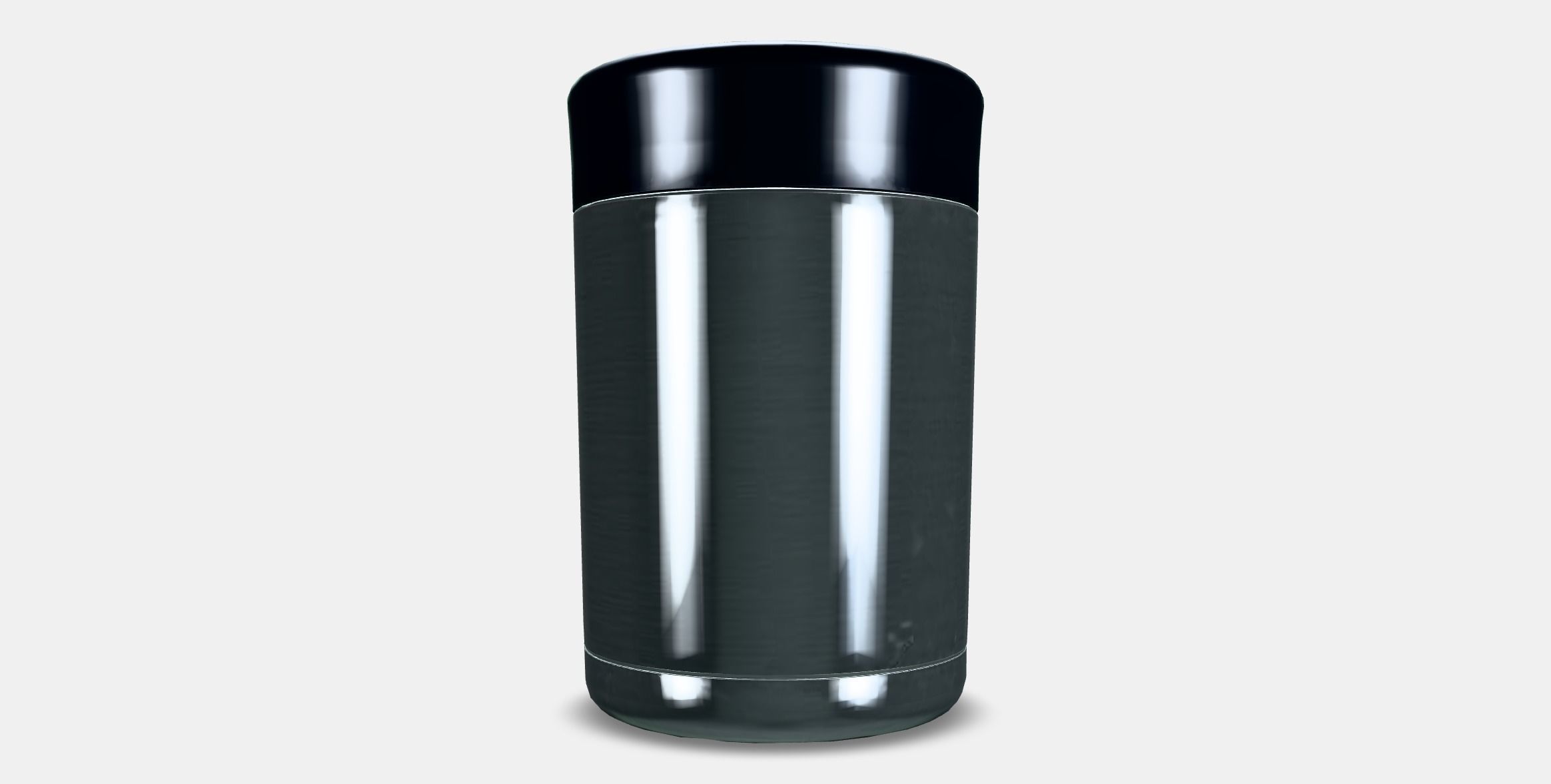 EFTERFRAGAD insulated containers for food Low-poly 3D model_14