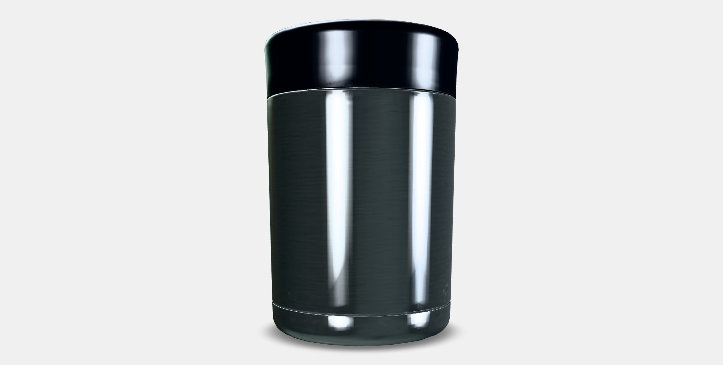 EFTERFRAGAD insulated containers for food Low-poly 3D model_16