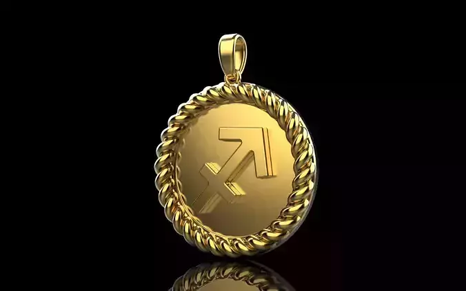 Zodiac sign Sagittarius model 858