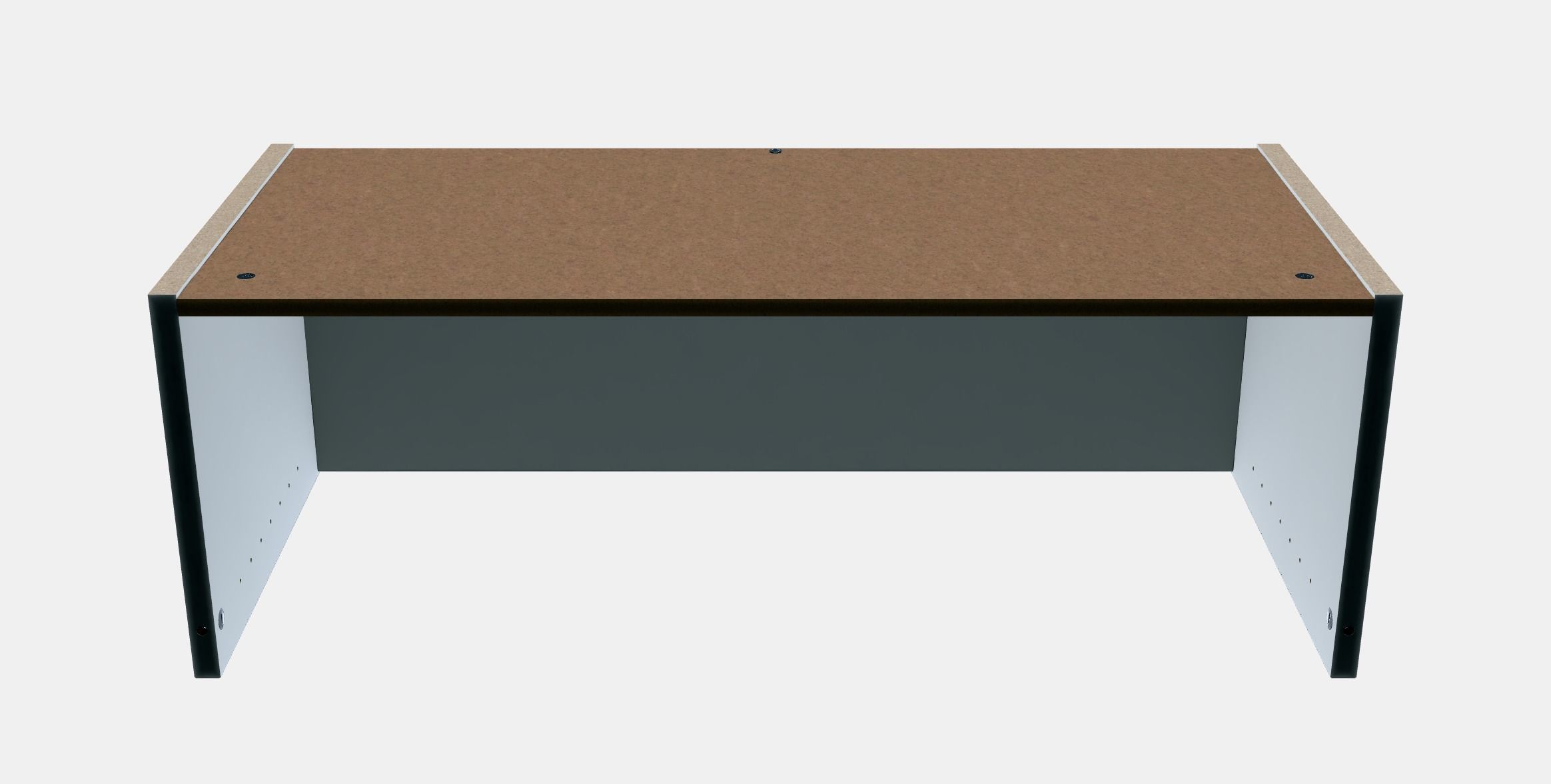 BILLY top shelf Low-poly 3D model_12