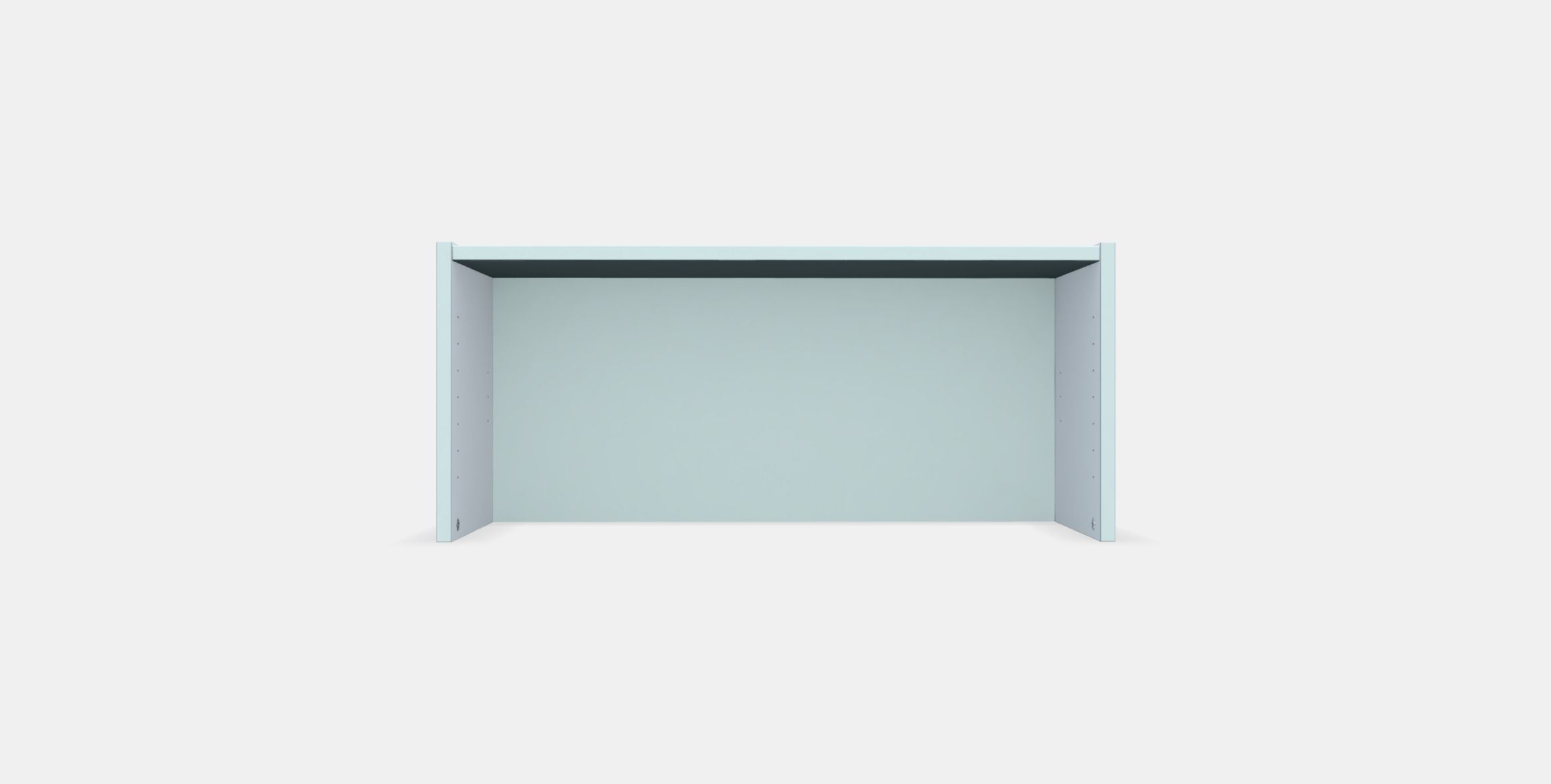 BILLY top shelf Low-poly 3D model_7