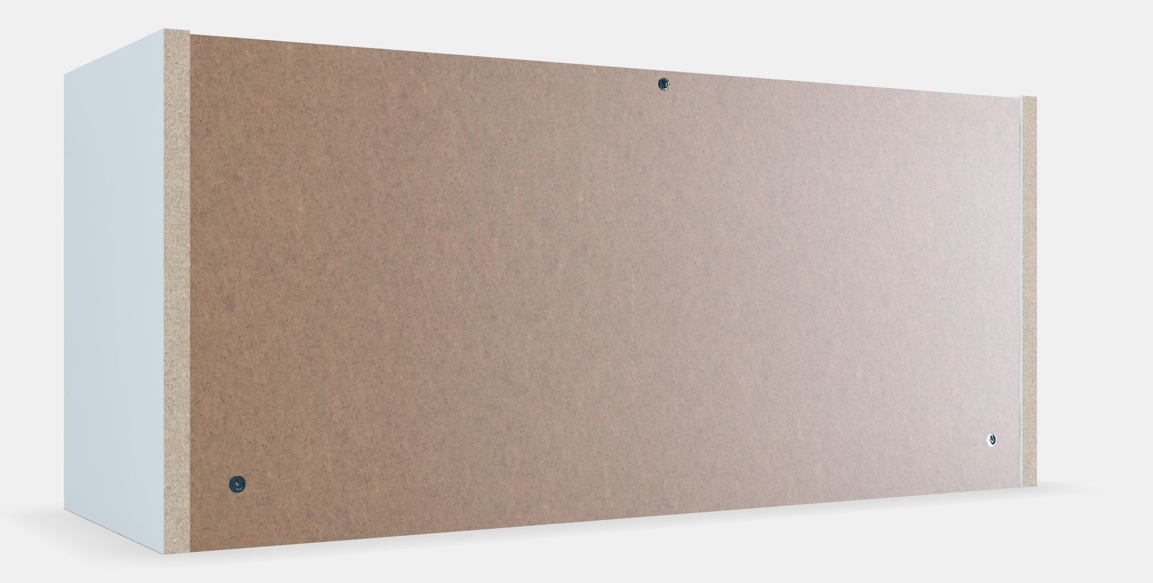 BILLY top shelf Low-poly 3D model_9