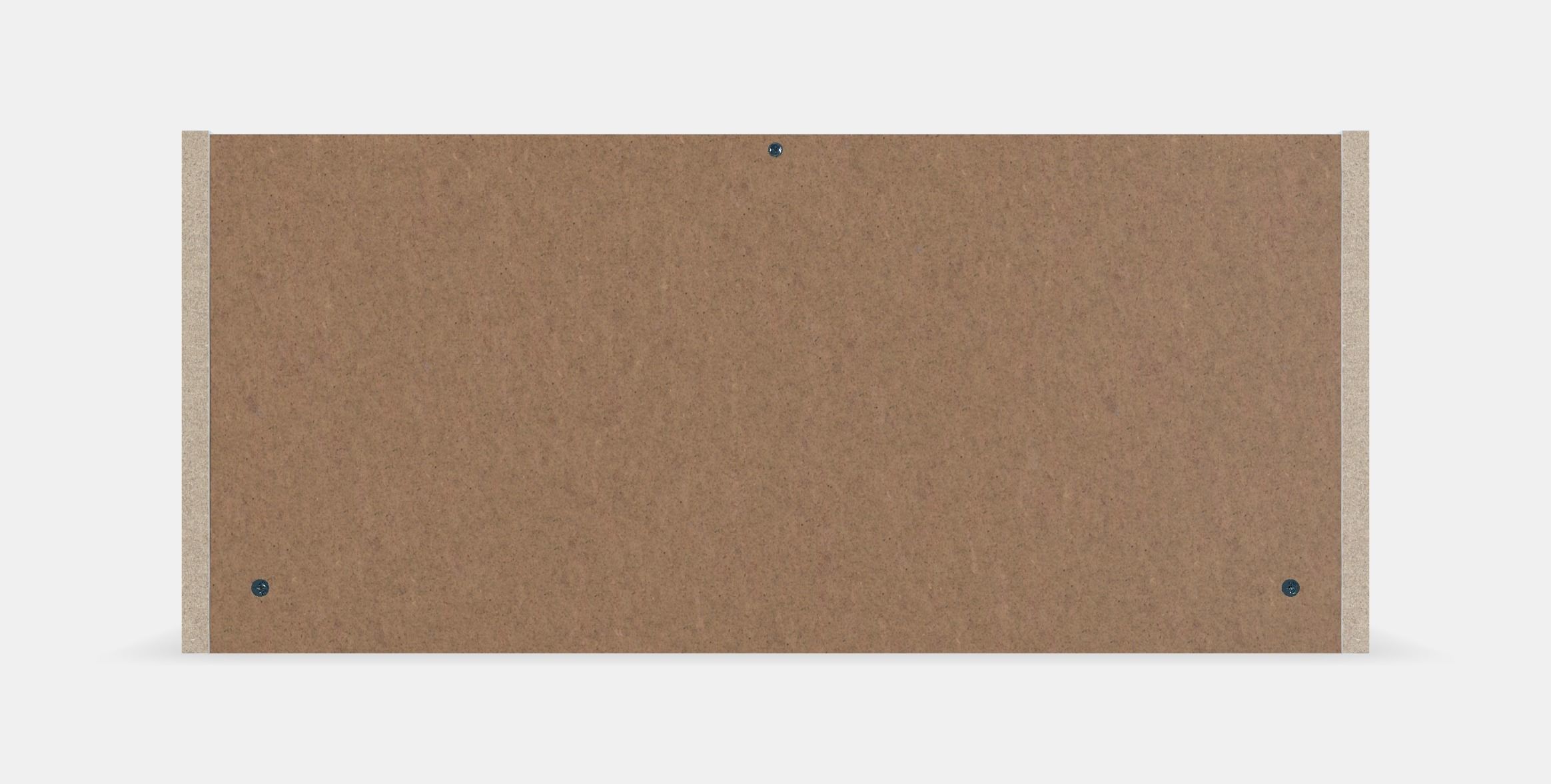 BILLY top shelf Low-poly 3D model_16