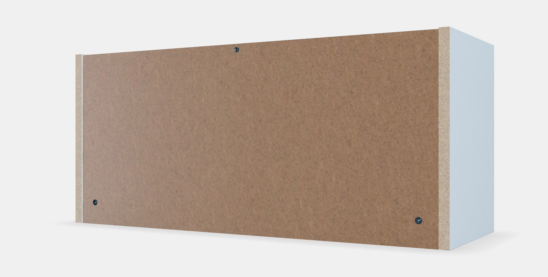 BILLY top shelf Low-poly 3D model_8