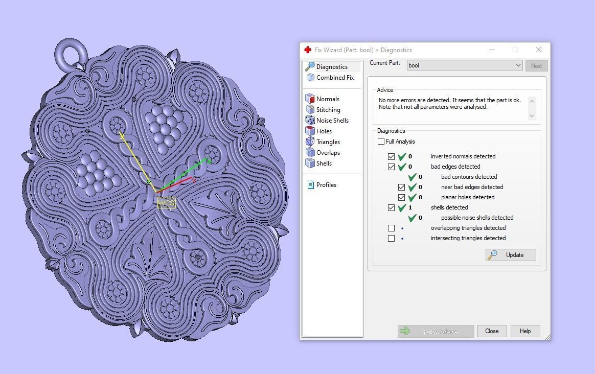 PENDANT WITH THE ARMENIAN LETTER 1 Printable Model 3D print model_8