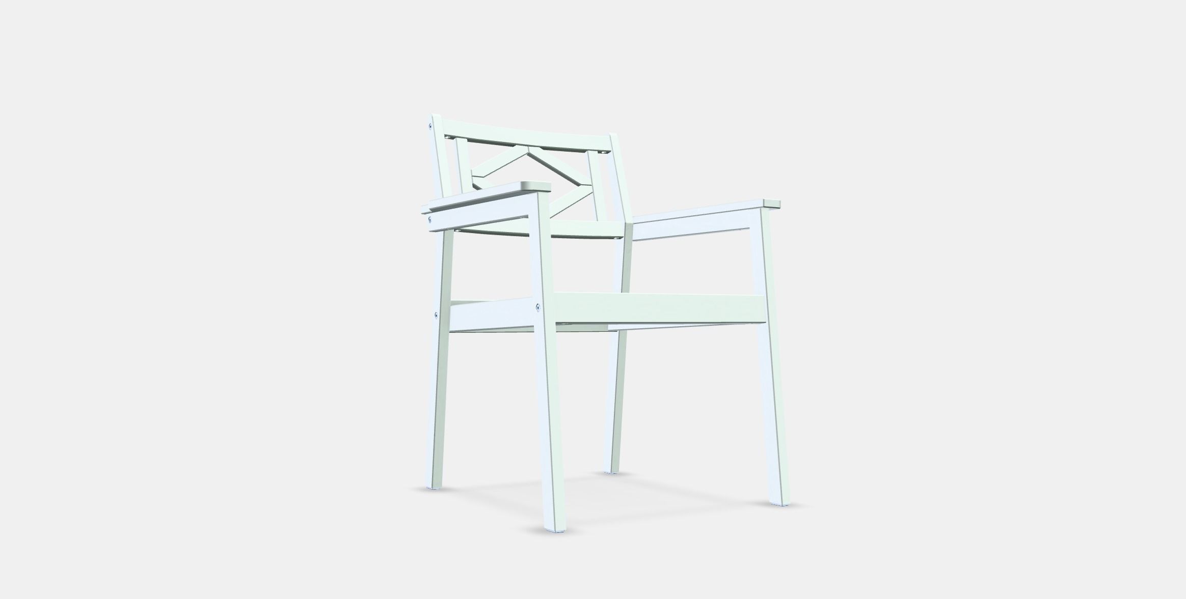 BONDHOLMEN armchair-outside 1 Low-poly 3D model_2