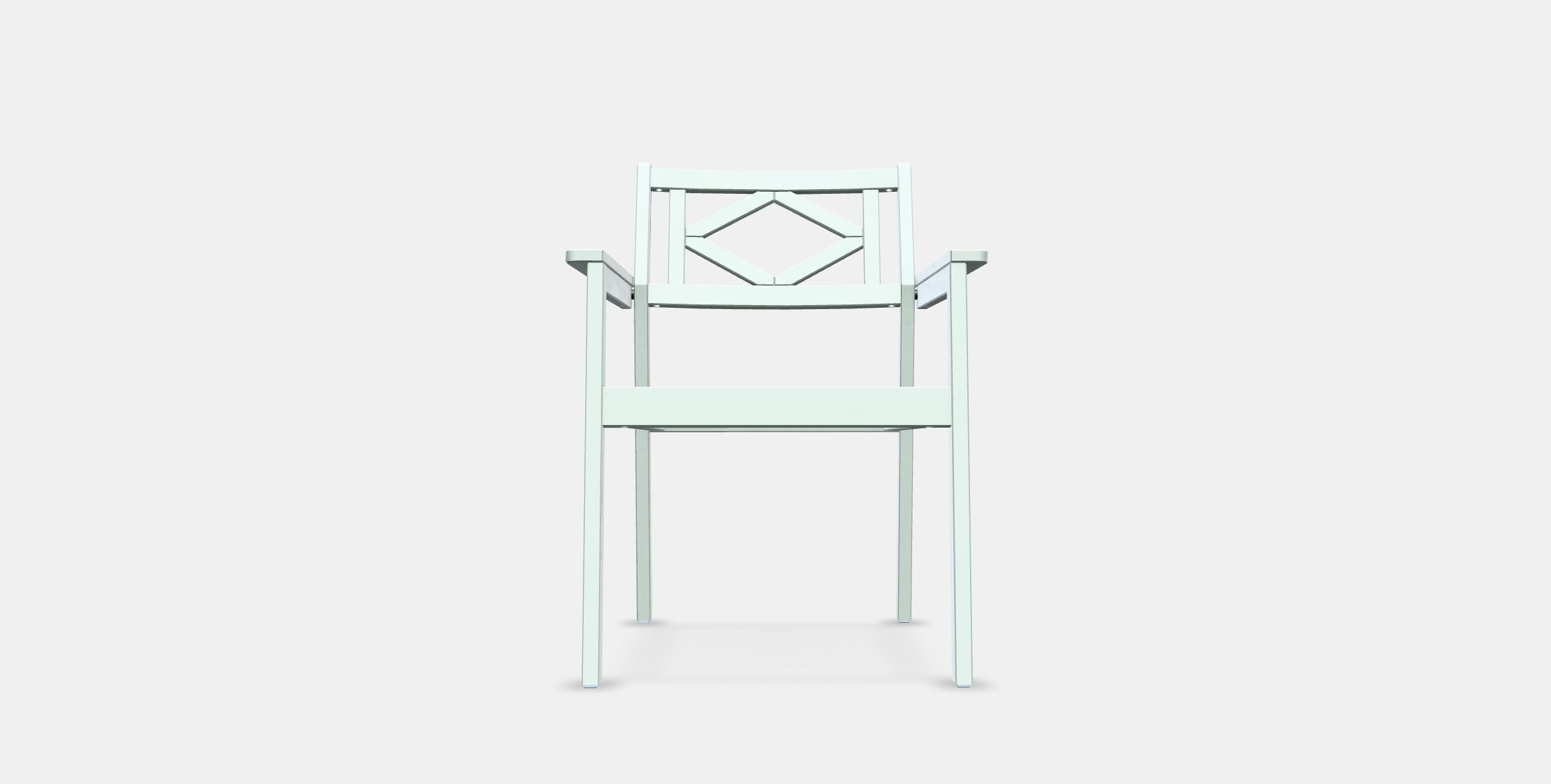 BONDHOLMEN armchair-outside 1 Low-poly 3D model_10