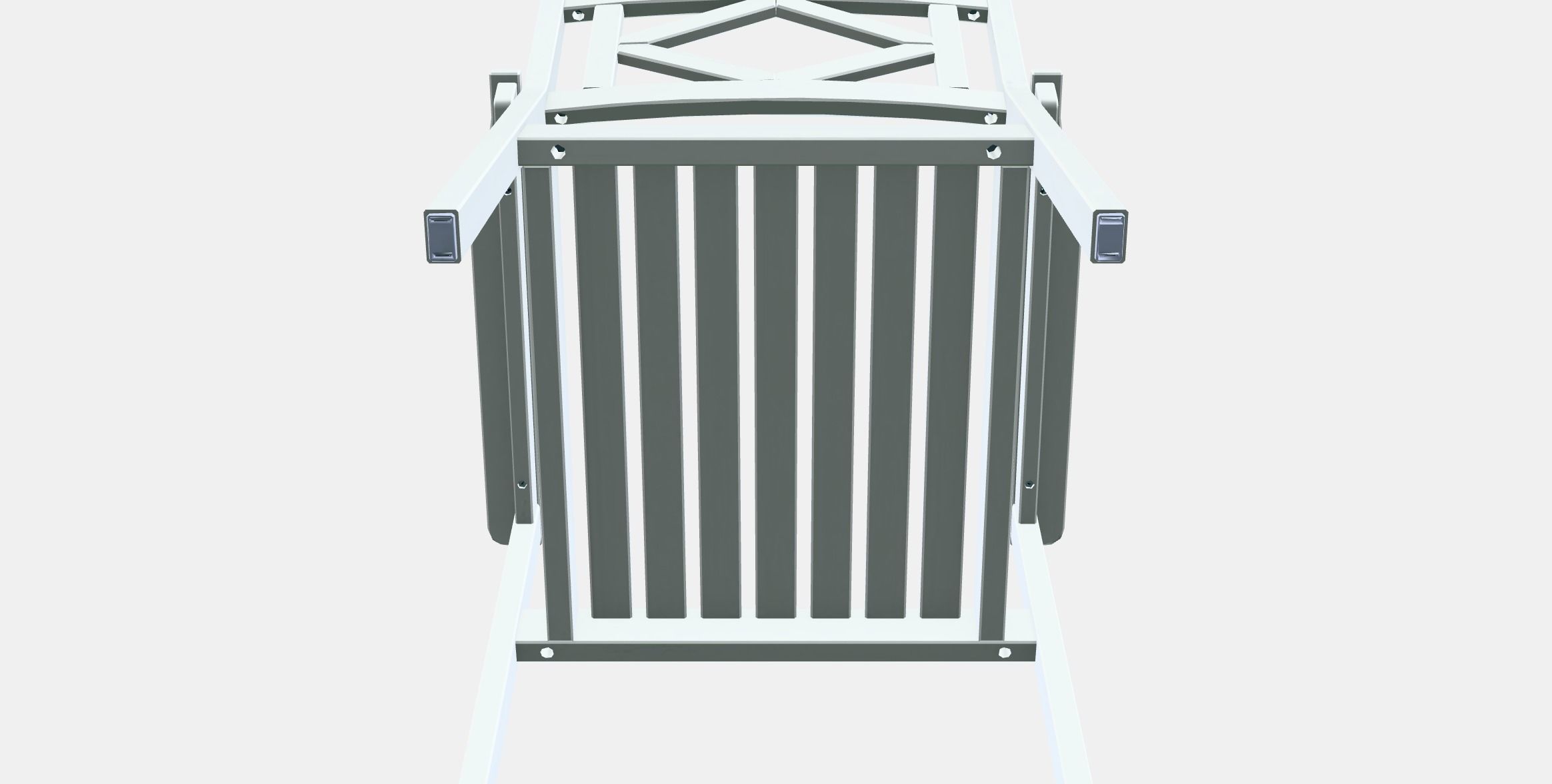 BONDHOLMEN armchair-outside 1 Low-poly 3D model_8