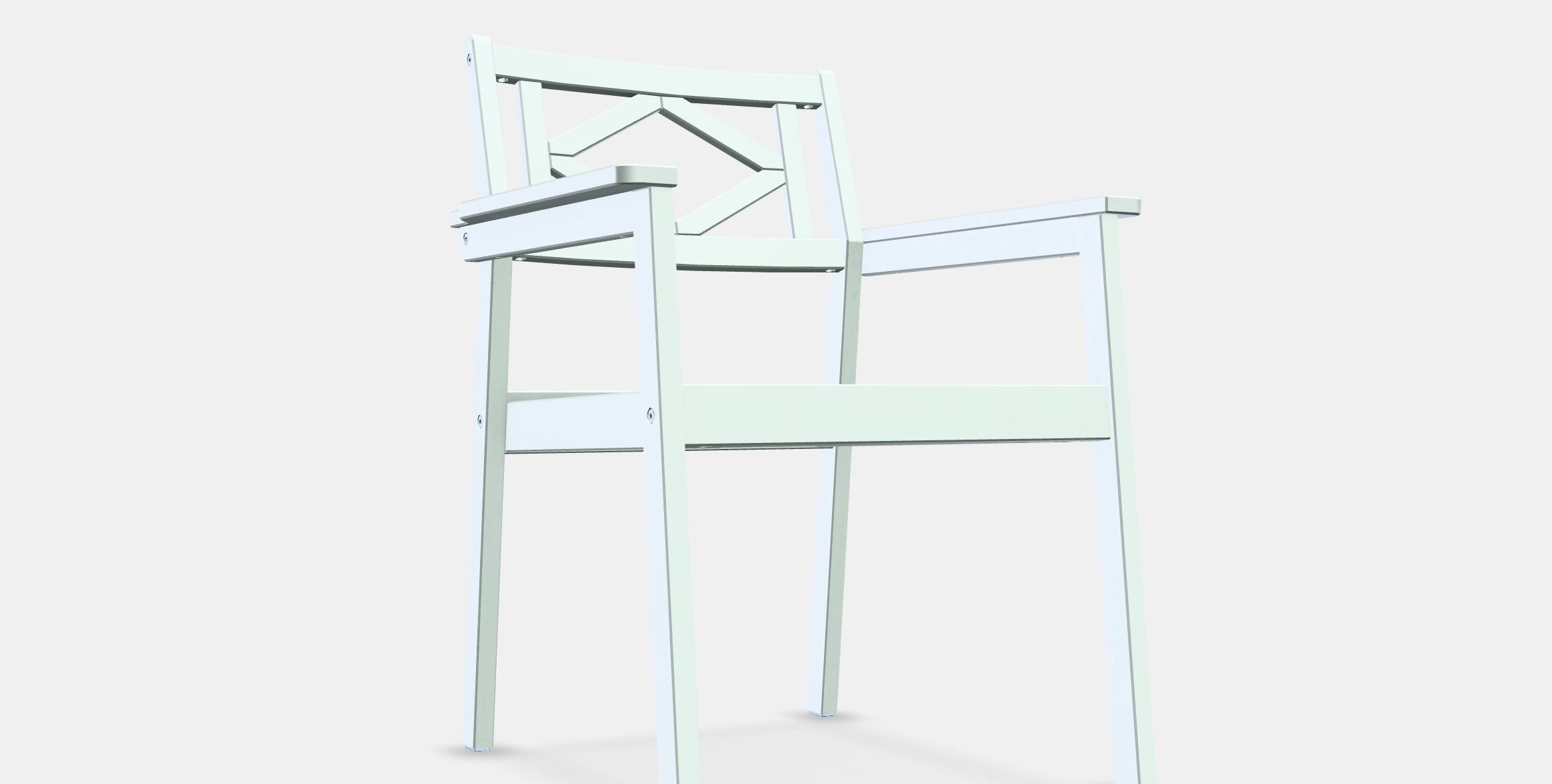 BONDHOLMEN armchair-outside 1 Low-poly 3D model_9