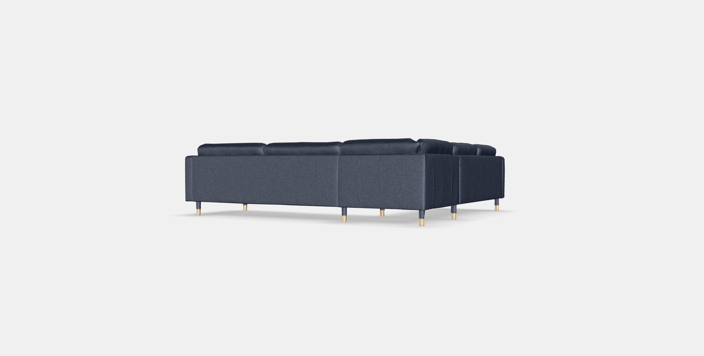 LANDSKRONA corner sofa 5-seater Low-poly 3D model_5