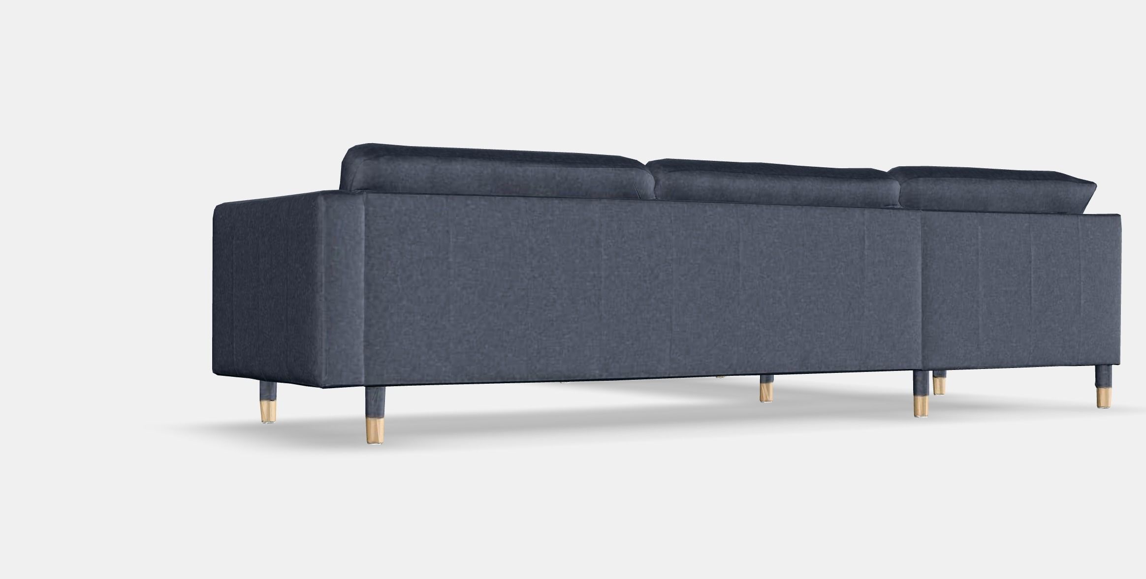 LANDSKRONA corner sofa 5-seater Low-poly 3D model_2