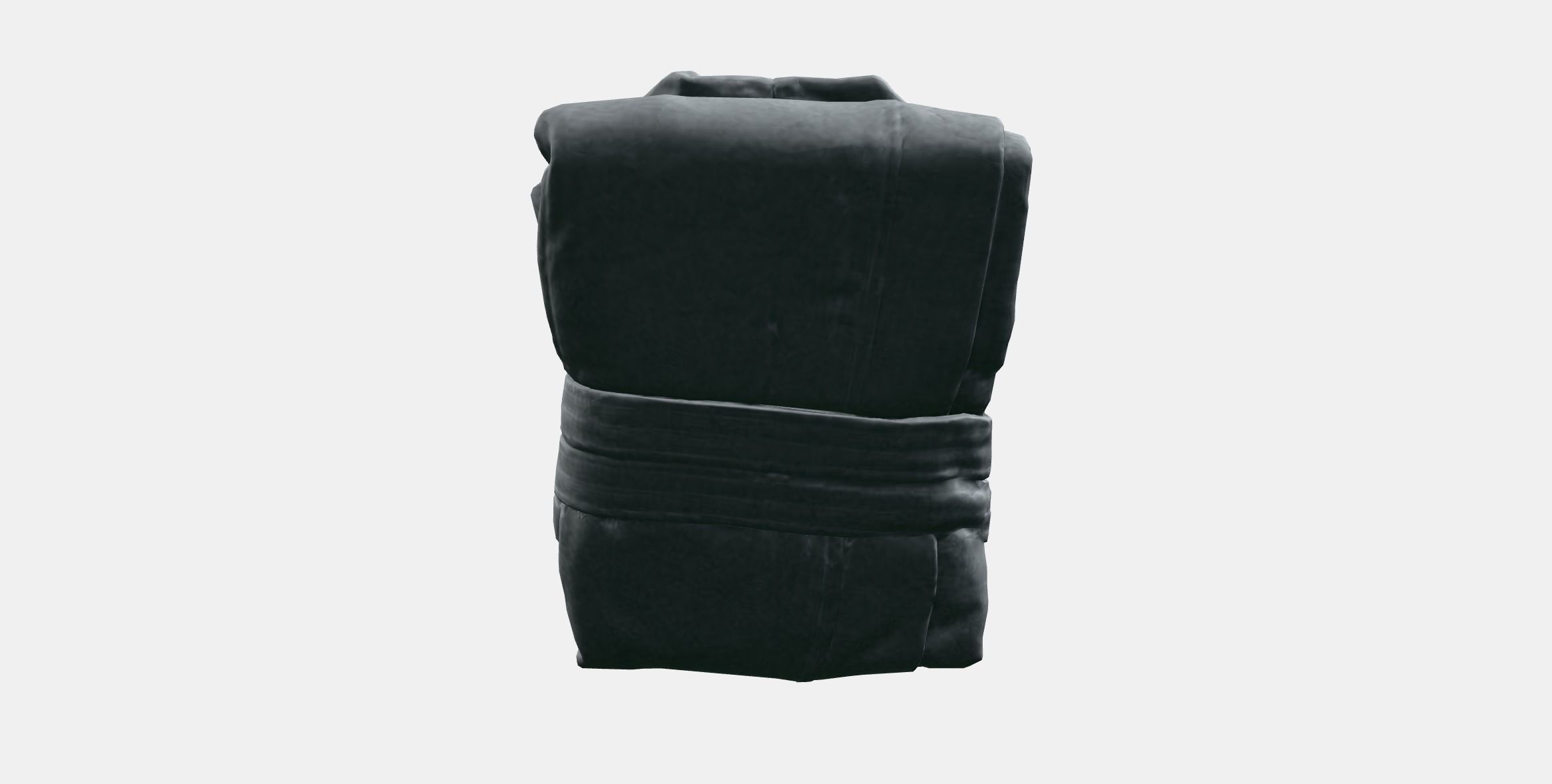 ROCKAN Bathrobe Low-poly 3D model_6