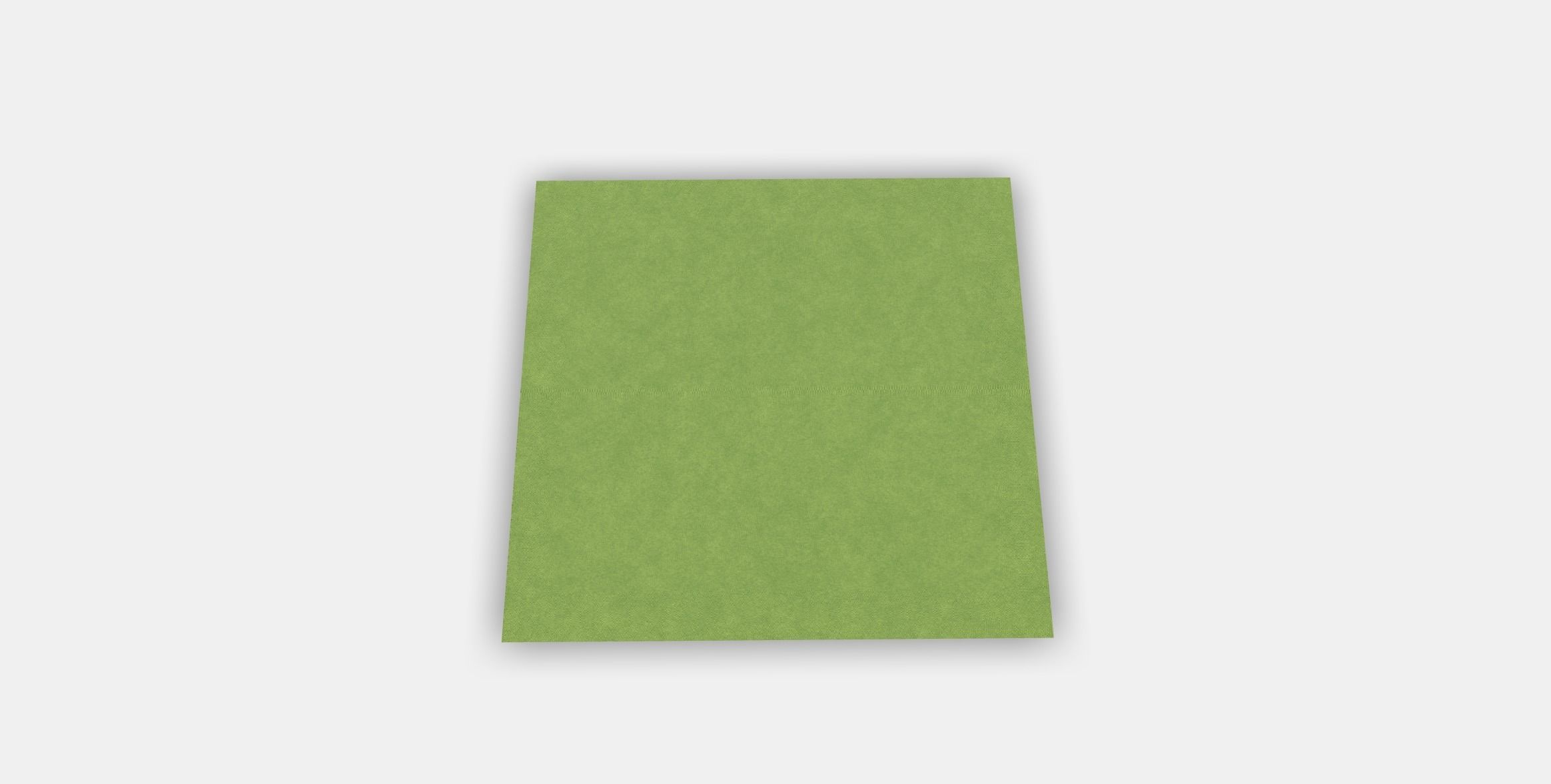 FANTASTISK Papierserviette 3 Low-poly 3D model_3