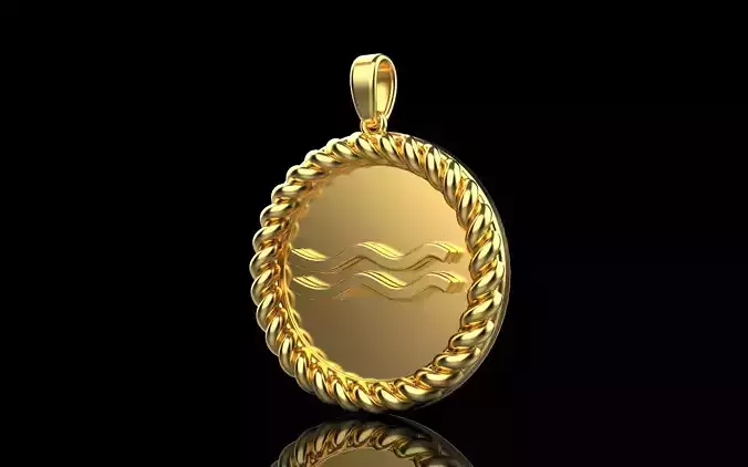 Zodiac sign Aquarius model 860