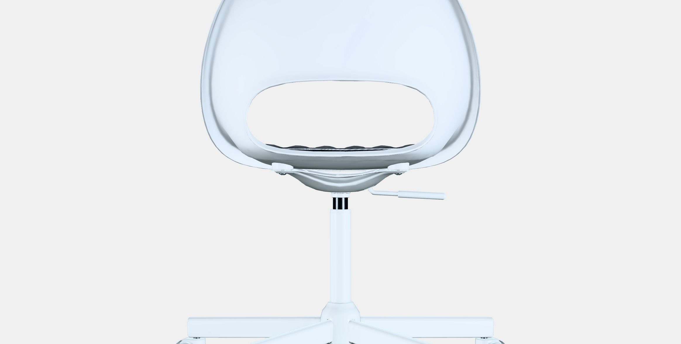 LOBERGET - MALSKAR Swivel chair  cushion Low-poly 3D model_15