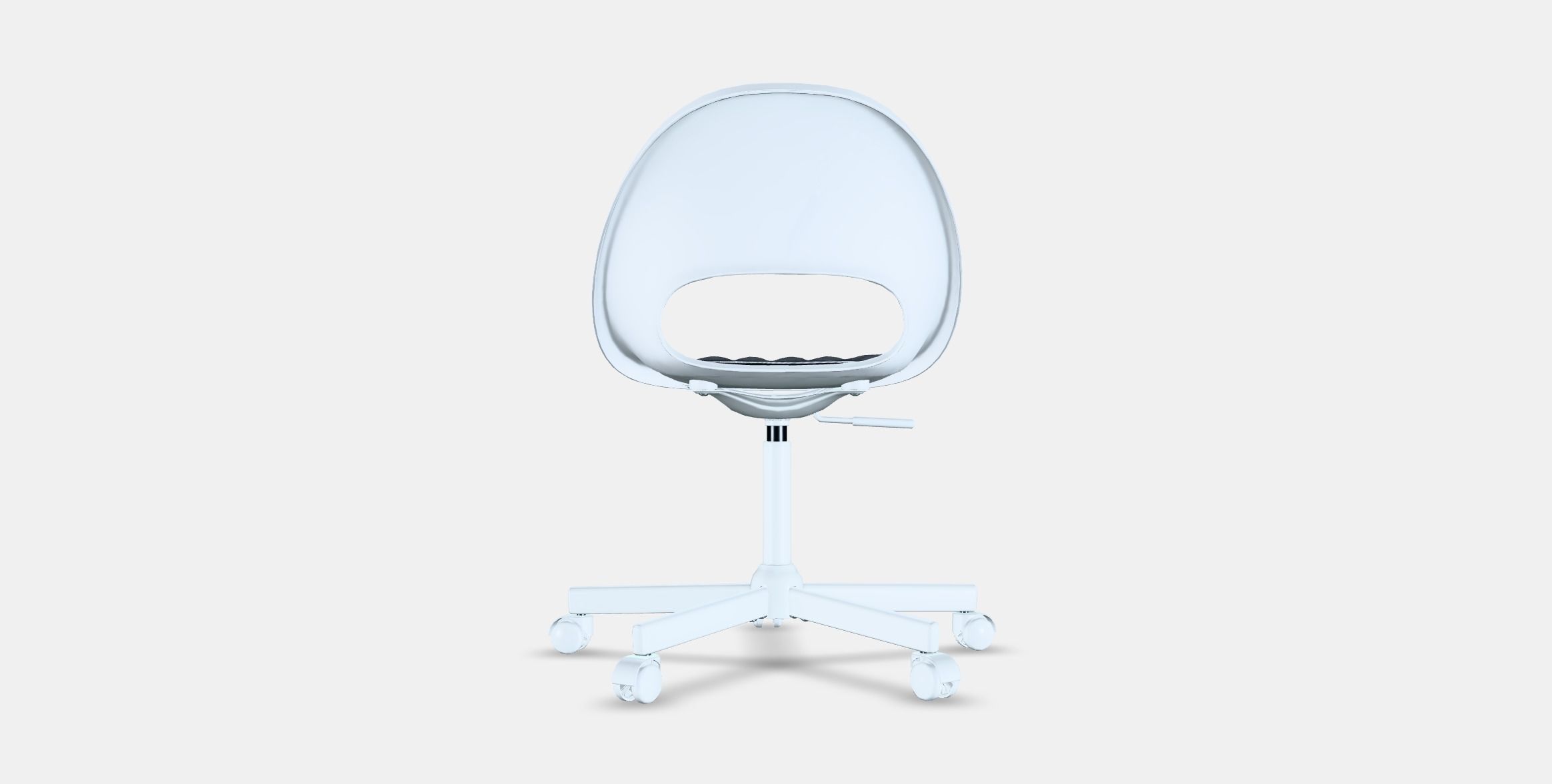 LOBERGET - MALSKAR Swivel chair  cushion Low-poly 3D model_14