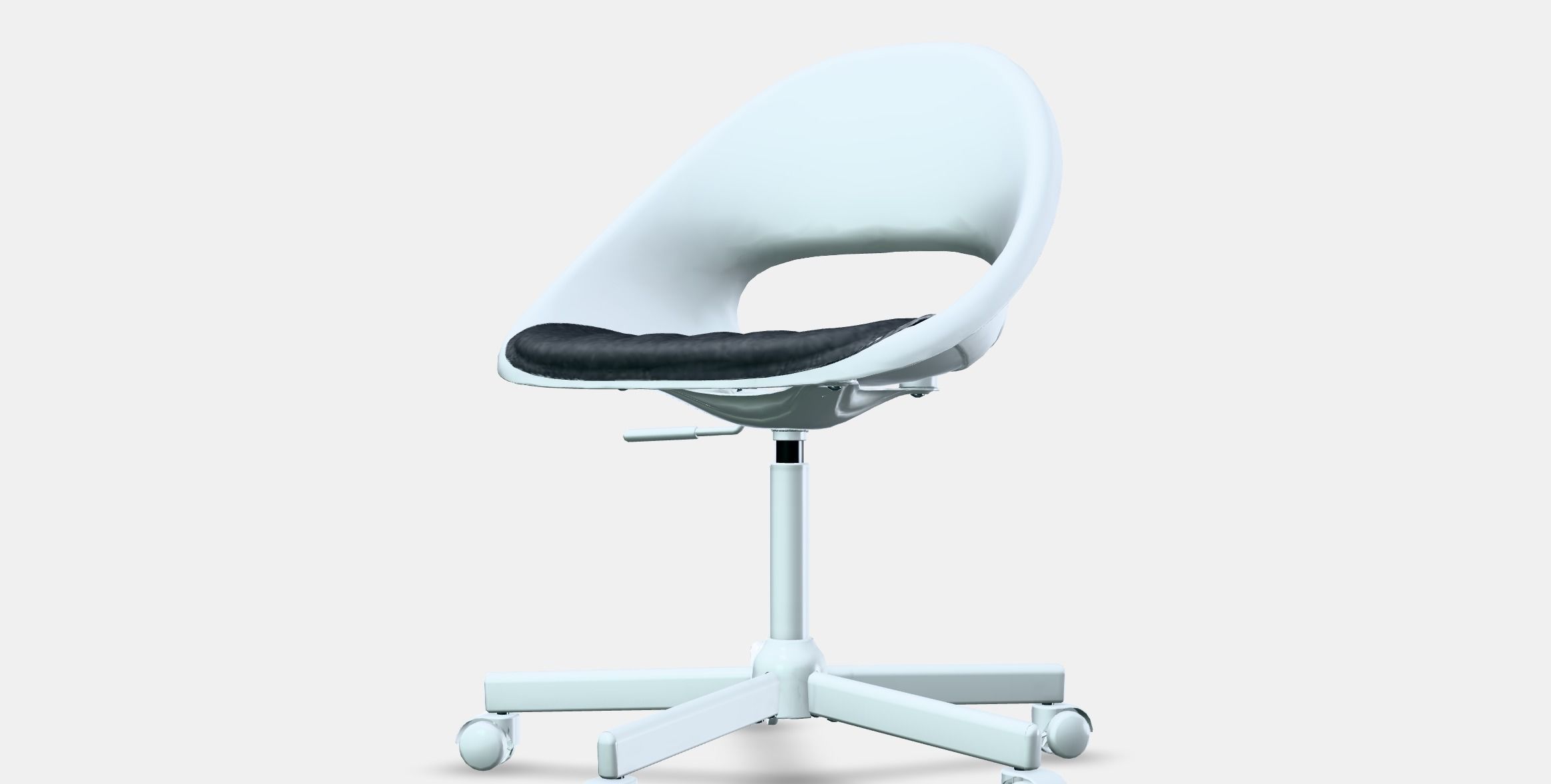 LOBERGET - MALSKAR Swivel chair  cushion Low-poly 3D model_13