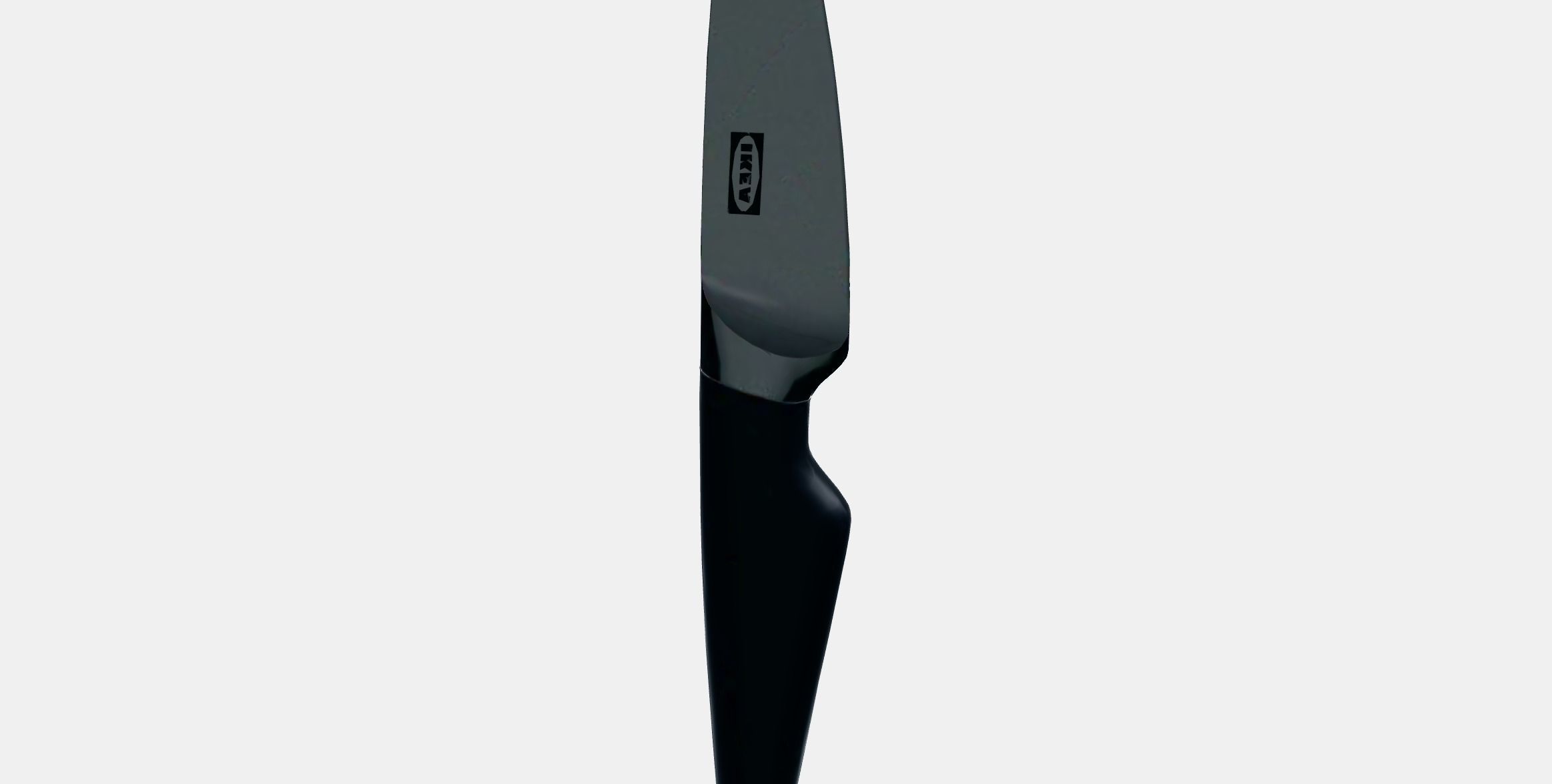 VORDA Paring knife Low-poly 3D model_8