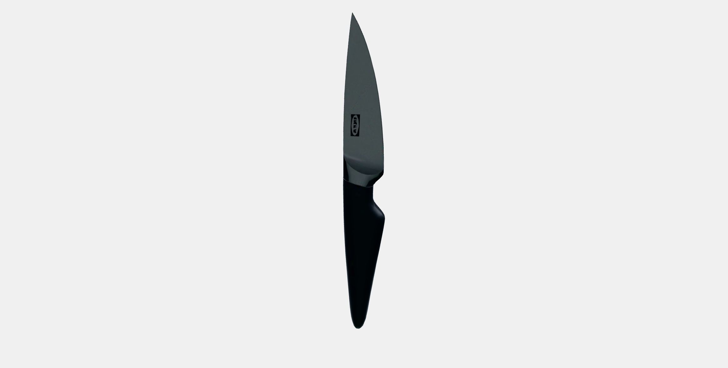 VORDA Paring knife Low-poly 3D model_7