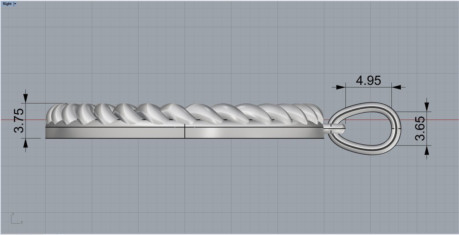 Zodiac sign Pisces model 861 3D print model_9