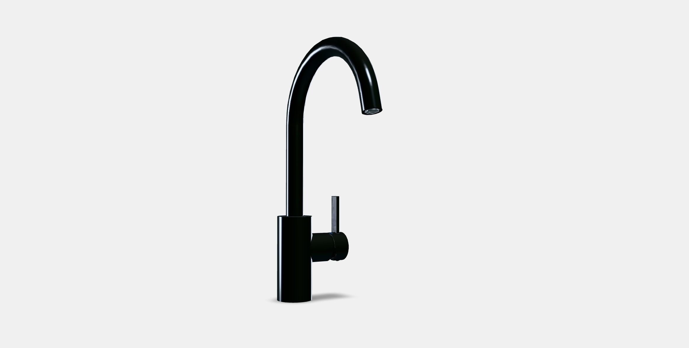 DELSJON Kitchen mixer tap 2 Low-poly 3D model_2
