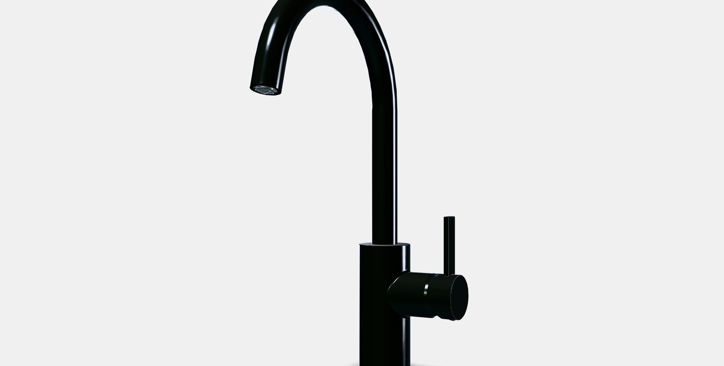 DELSJON Kitchen mixer tap 2 Low-poly 3D model_13