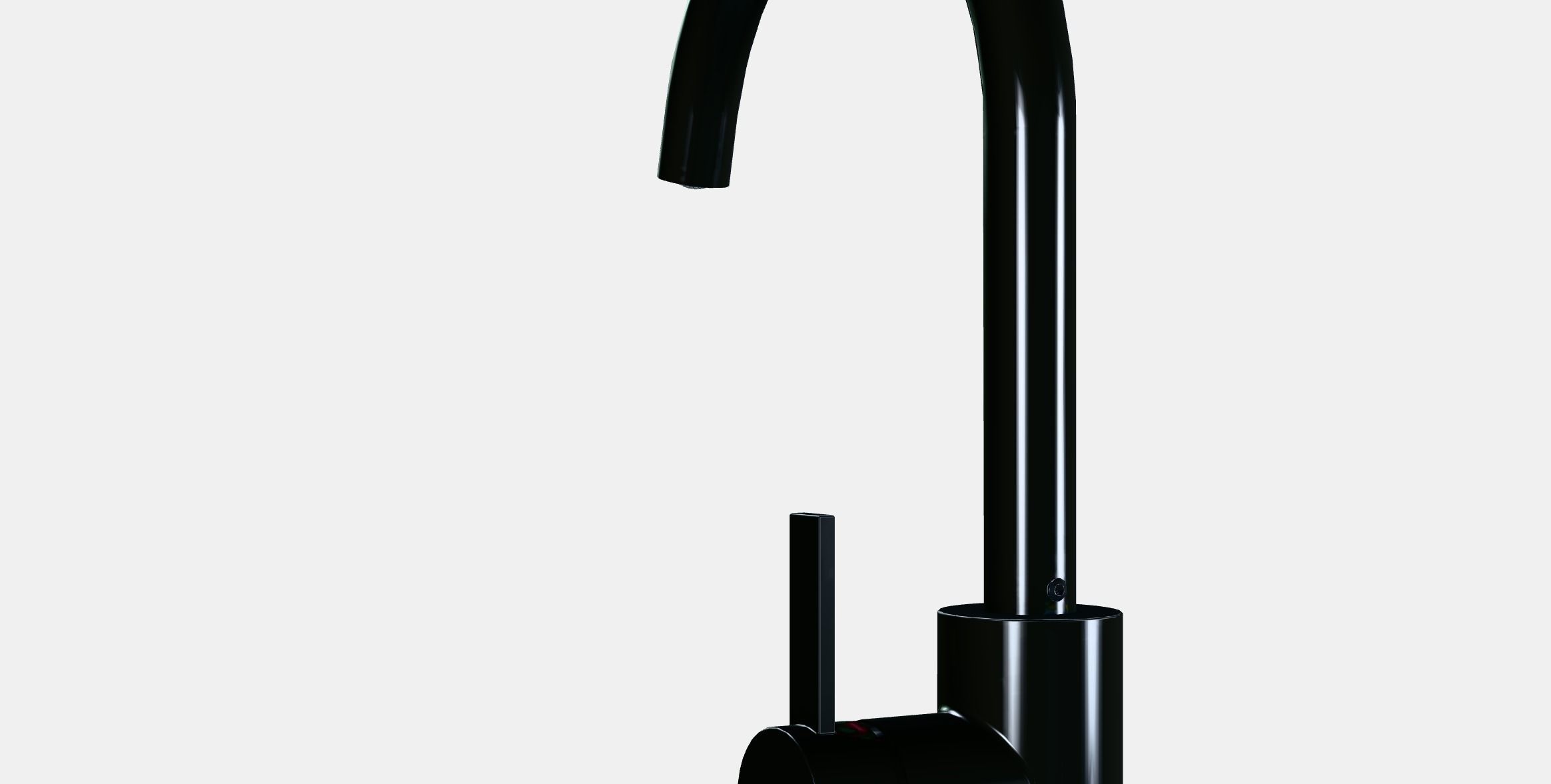 DELSJON Kitchen mixer tap 2 Low-poly 3D model_3