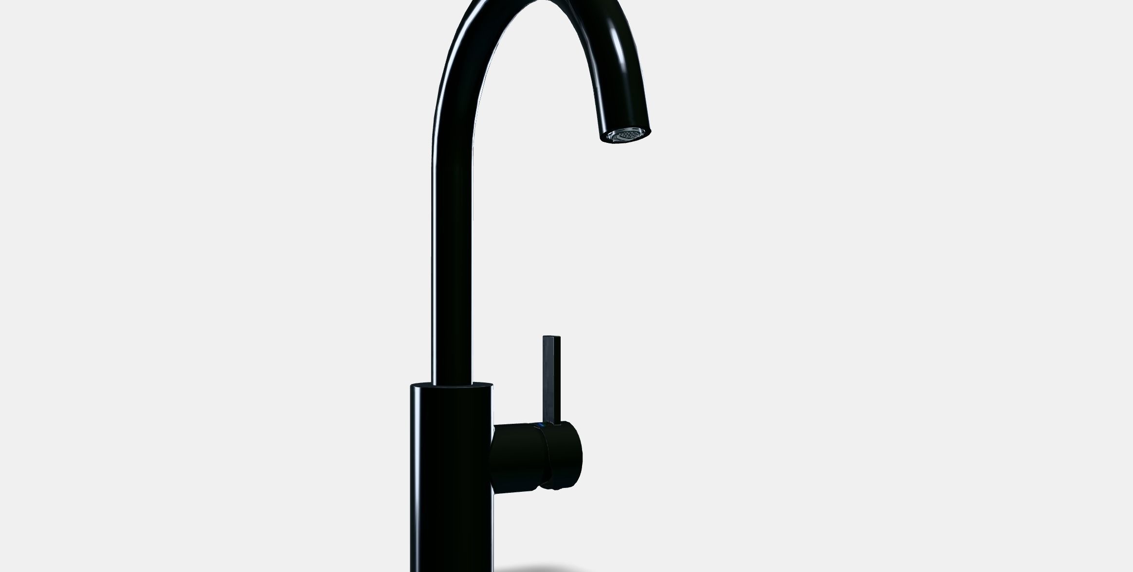 DELSJON Kitchen mixer tap 2 Low-poly 3D model_10