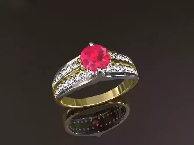 Engagement rings are especially luxurious 3D print model