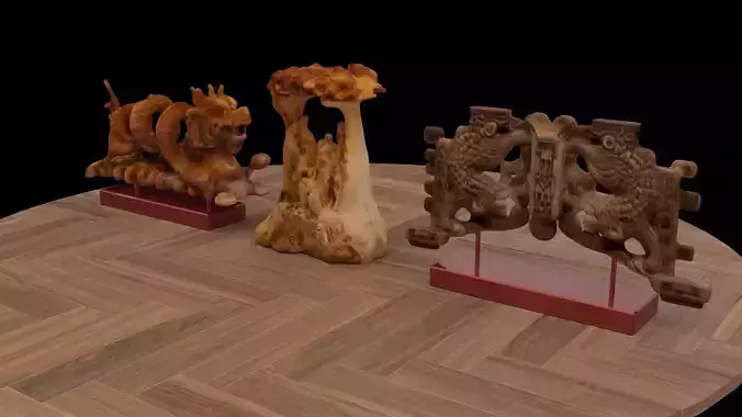 Chinese dragon carving pattern 