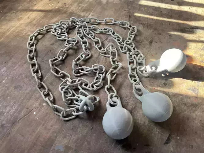 Traditional Boleadoras of an Ancient Hunting Tool