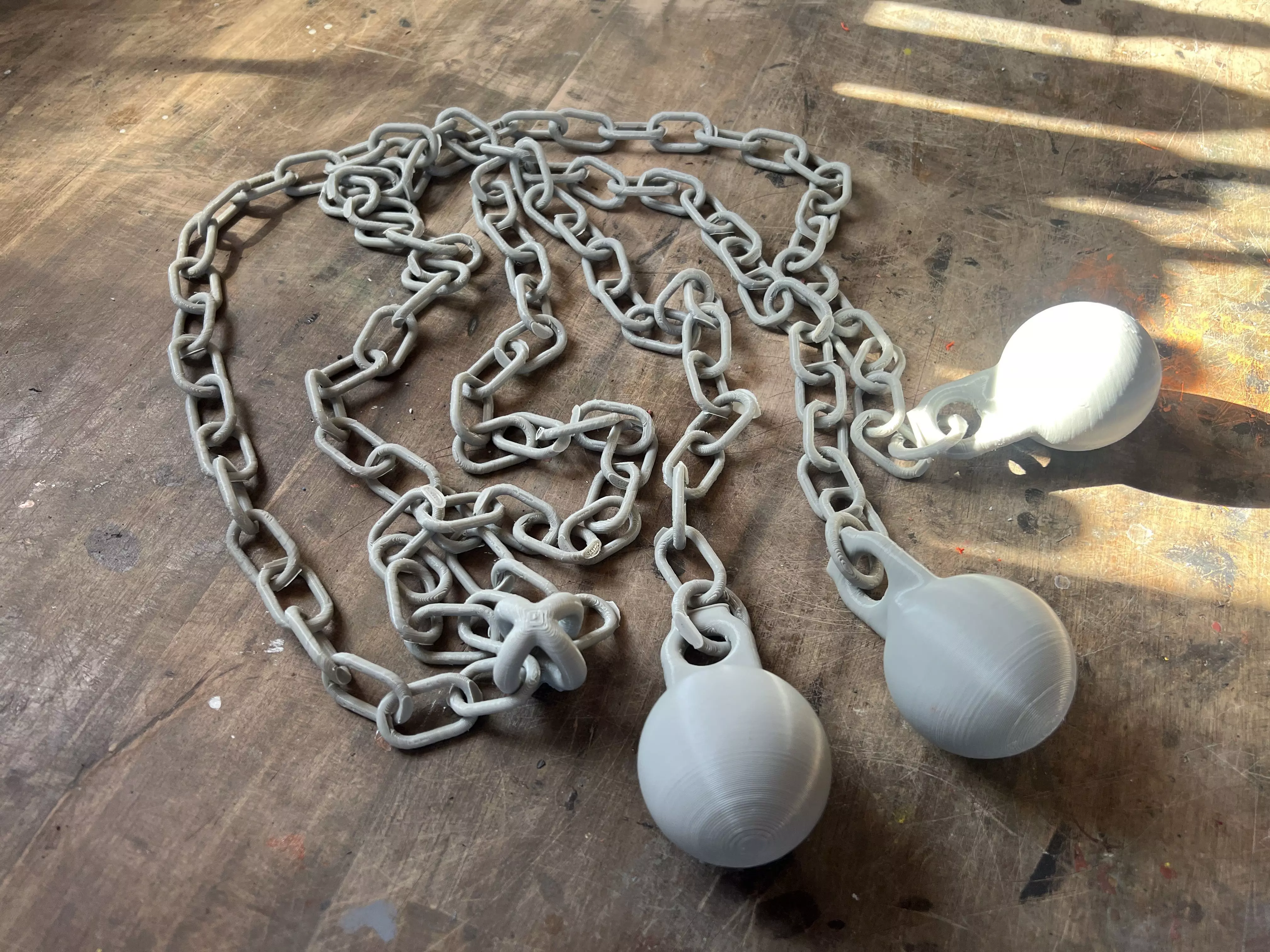 Traditional Boleadoras of an Ancient Hunting Tool 3D print model_0