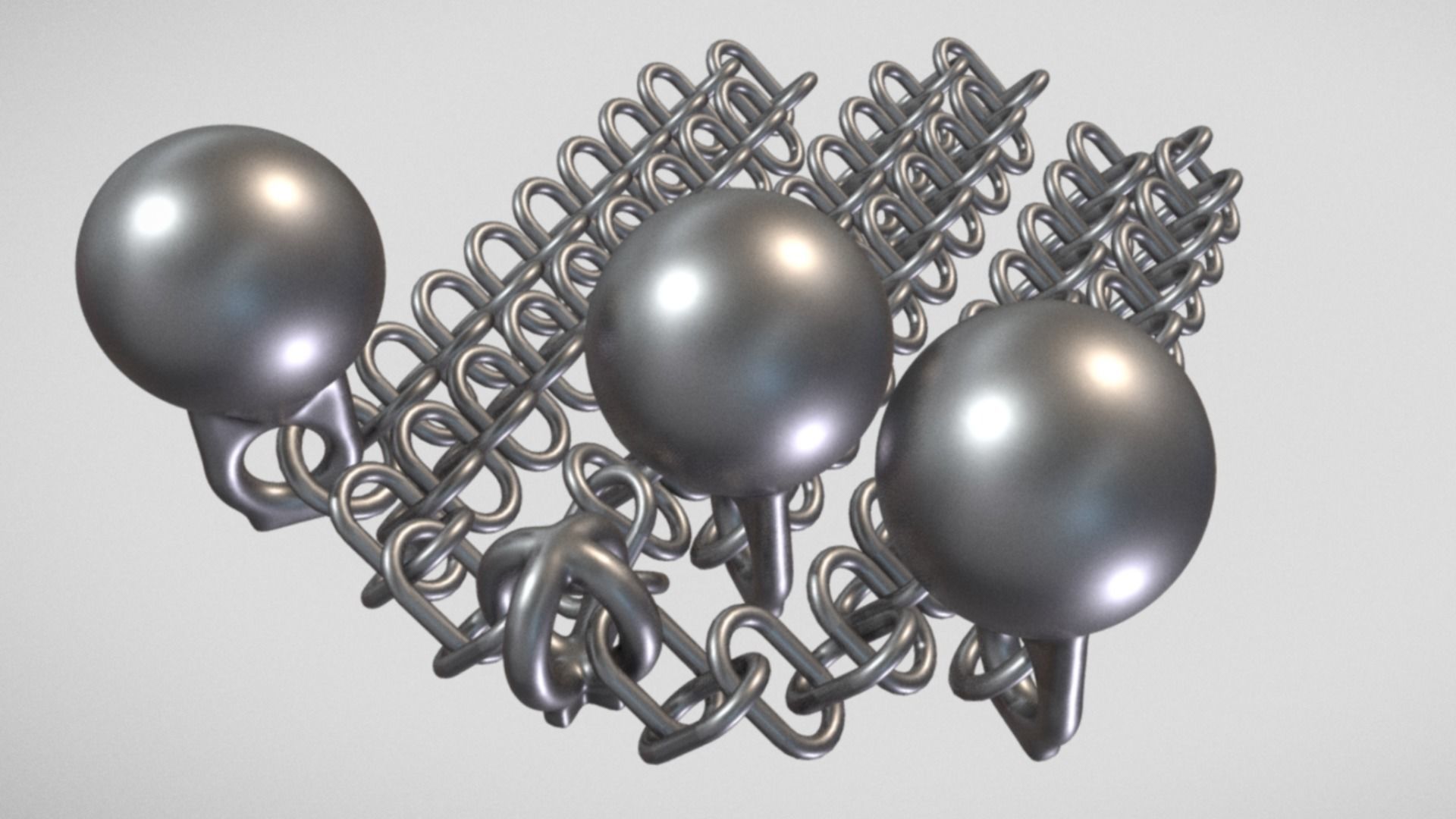 Traditional Boleadoras of an Ancient Hunting Tool 3D print model_3