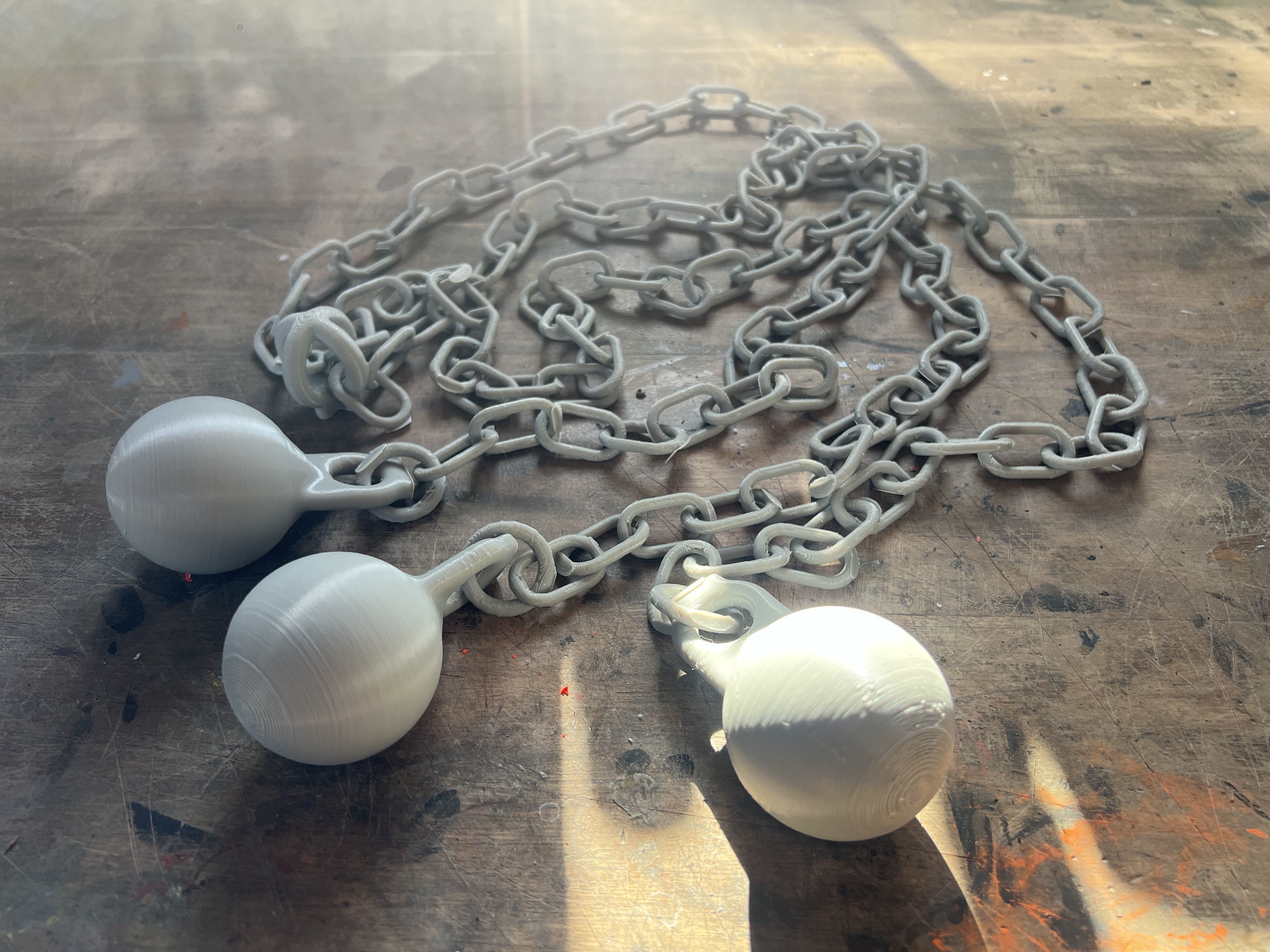 Traditional Boleadoras of an Ancient Hunting Tool 3D print model_1