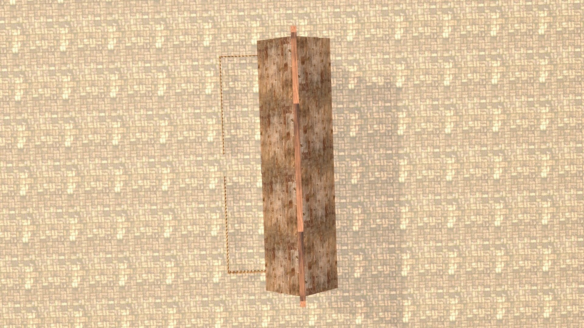 Medieval house twelve 2 Low-poly 3D model_14