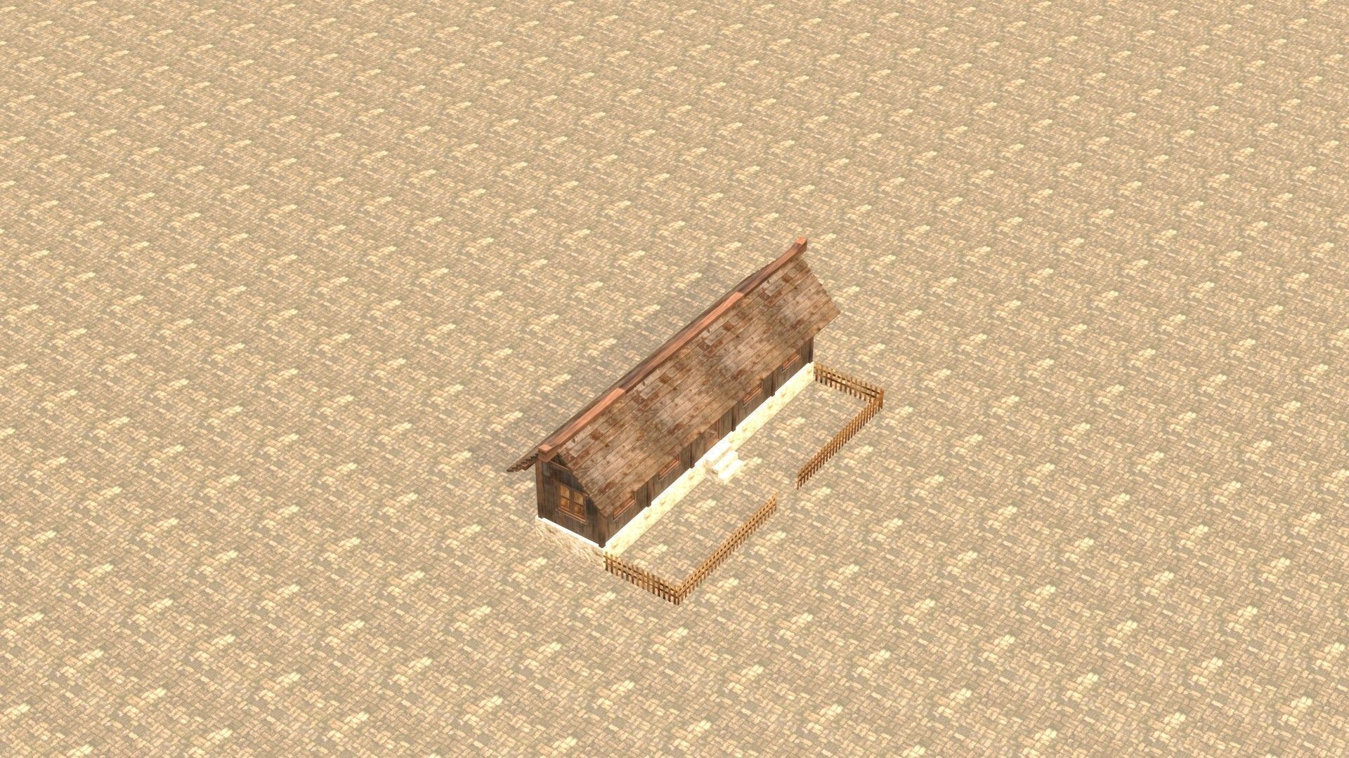 Medieval house twelve 18 Low-poly 3D model_18