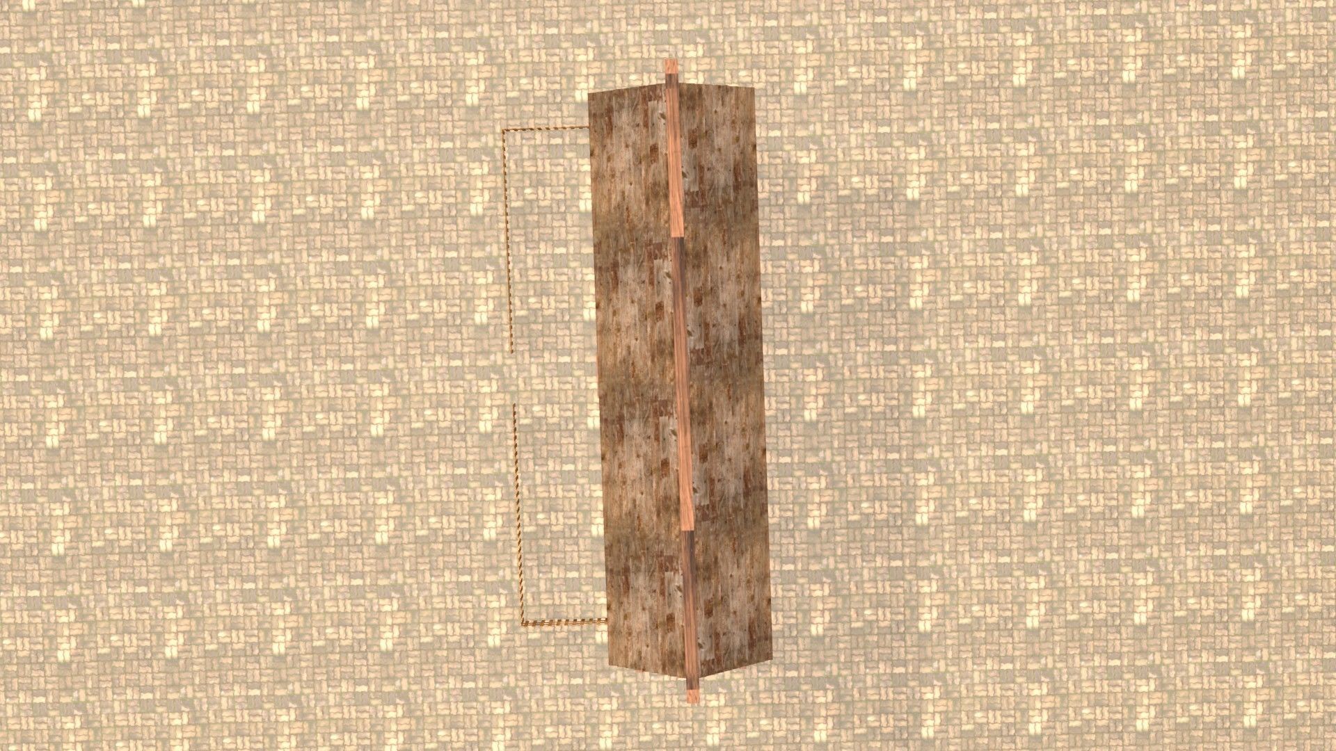 Medieval house twelve 17 Low-poly 3D model_14