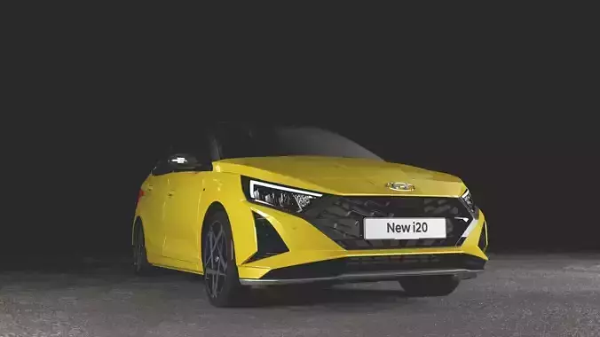 Hyundai New i20 2024 - Rigged