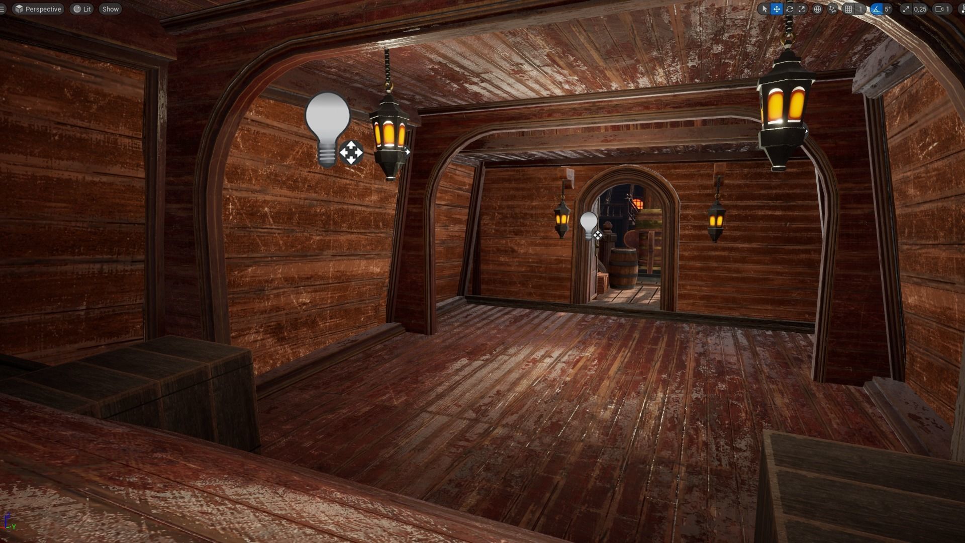 Galleon Spartan Low-poly 3D model_21