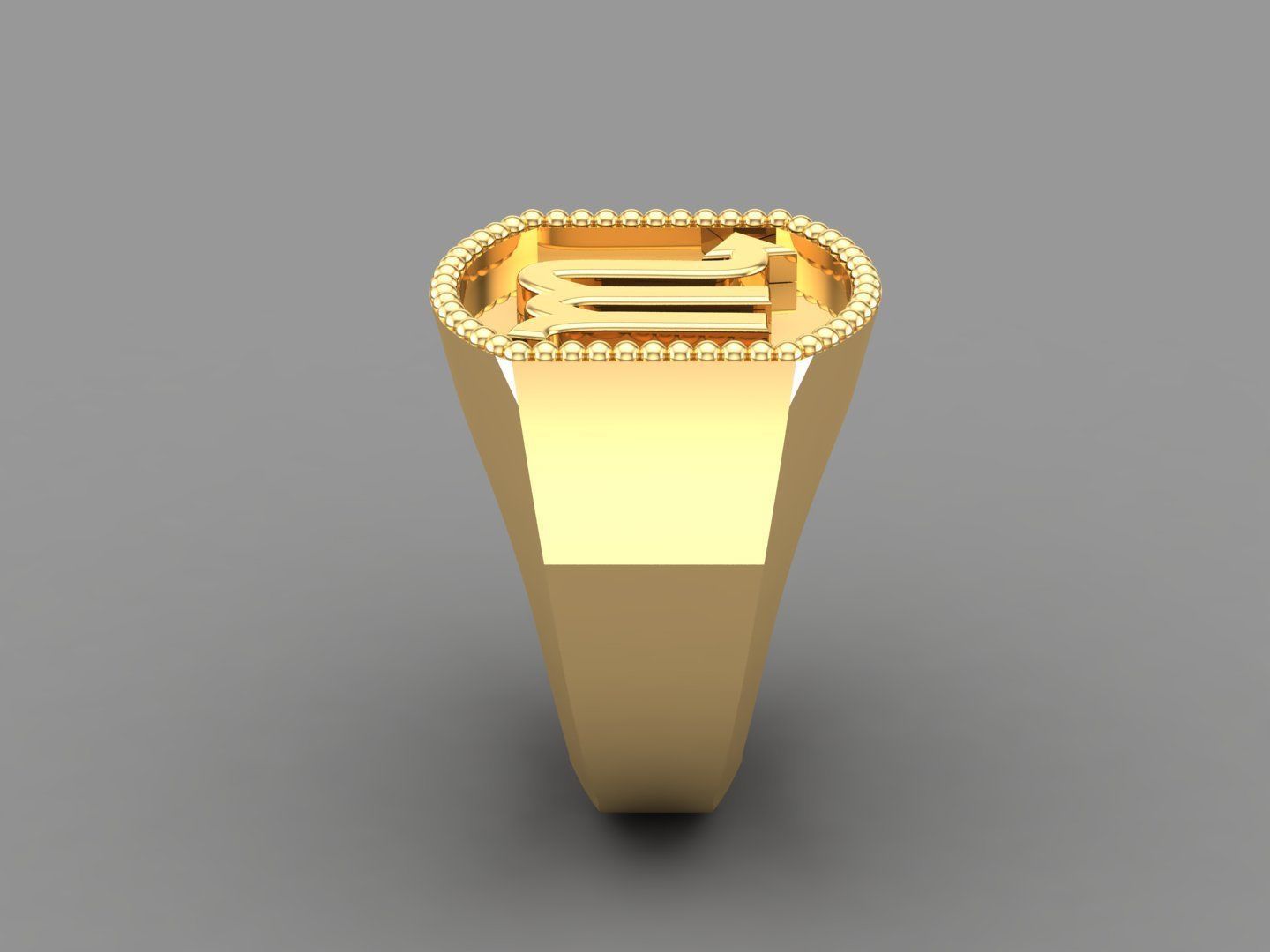 Scorpio Ring Version 2 For Print STL 3D print model_4