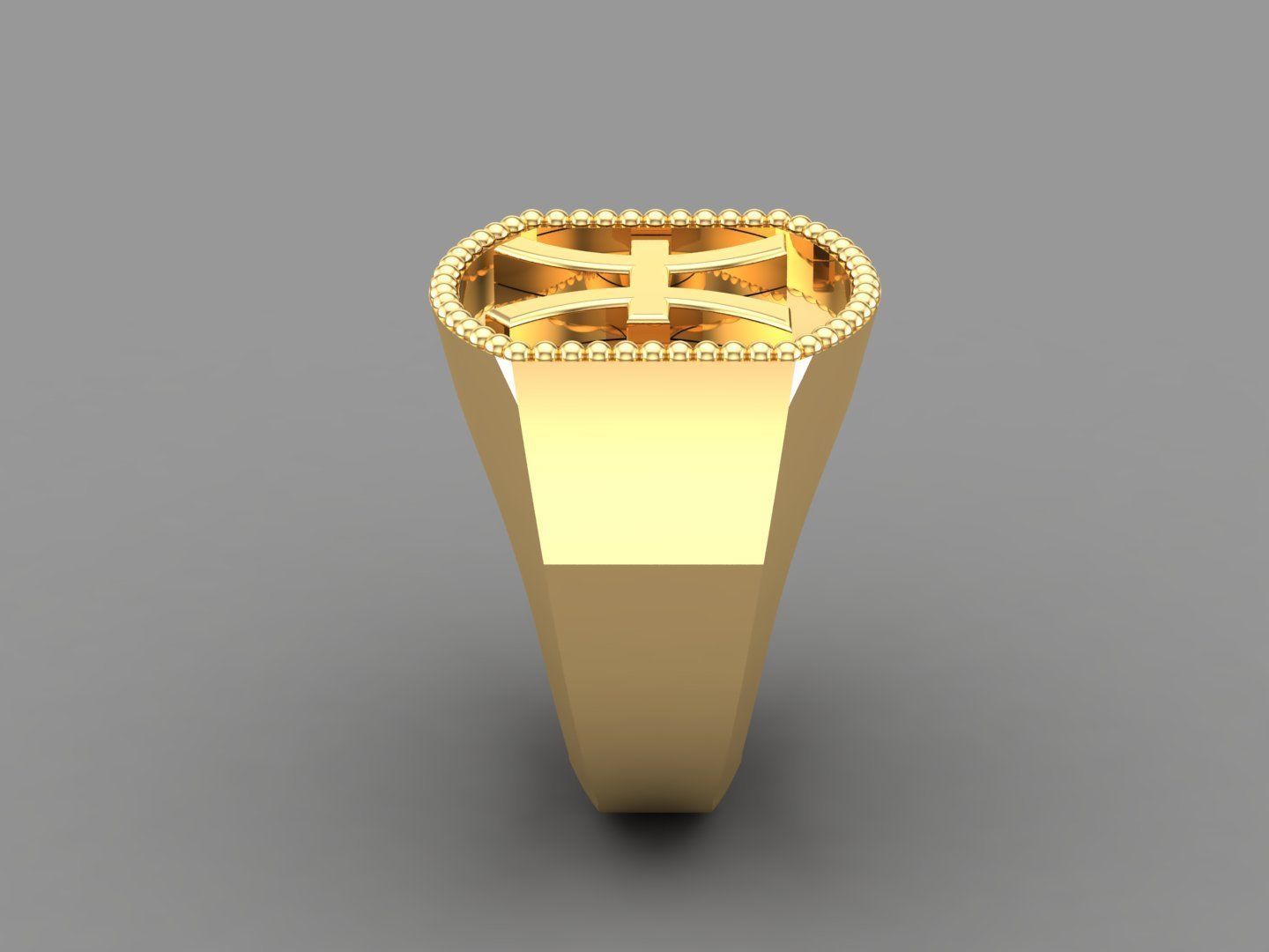 Pisces Ring Version 2 For Print STL 3D print model_4