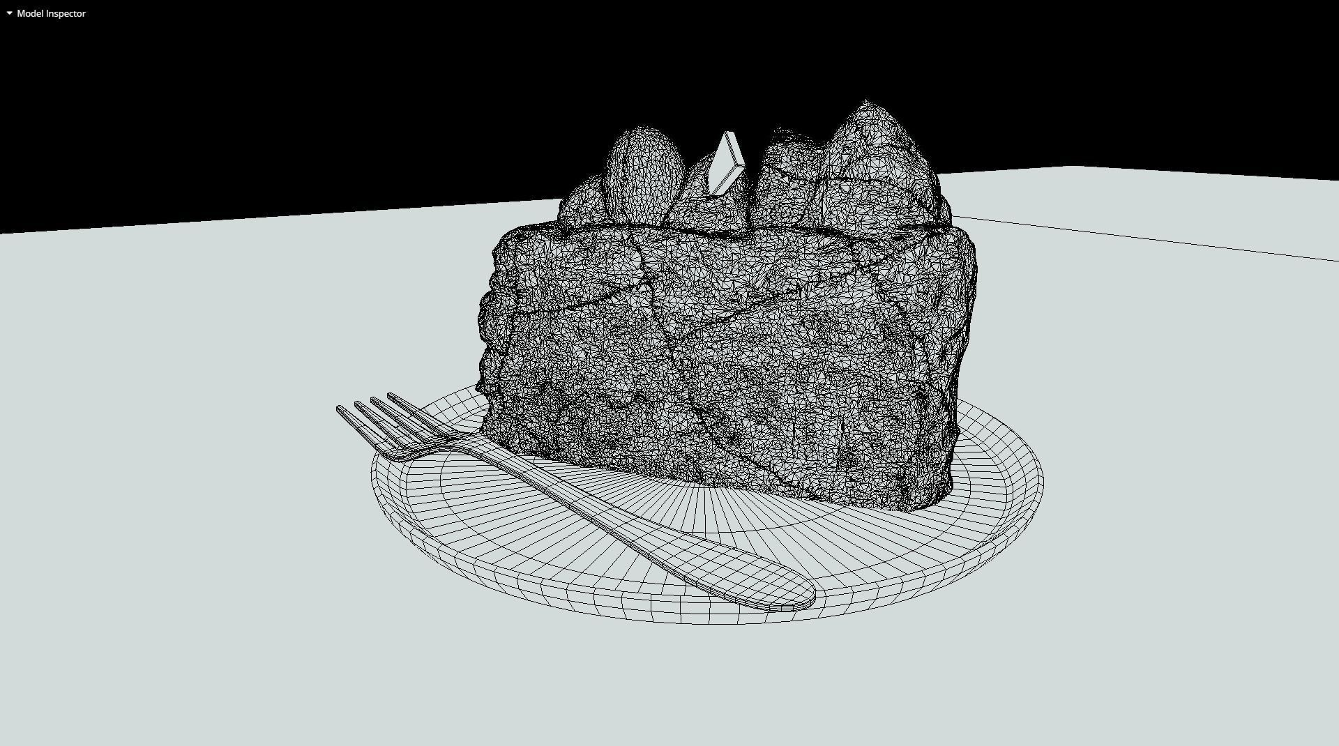 3D Scan cakery - Fruit cream cake photogrammetry Low-poly 3D model_9