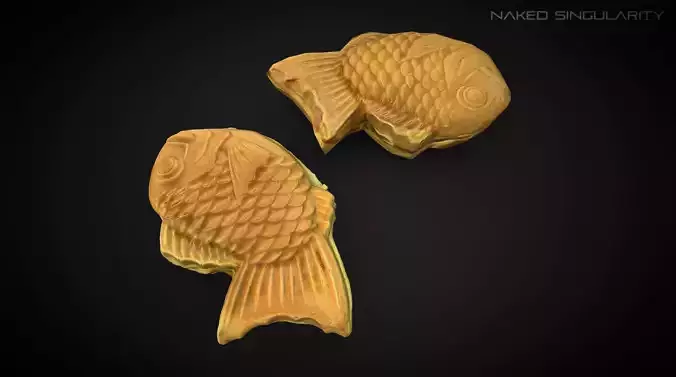 3D Scan bakery - Fish pie photogrammetry 4K