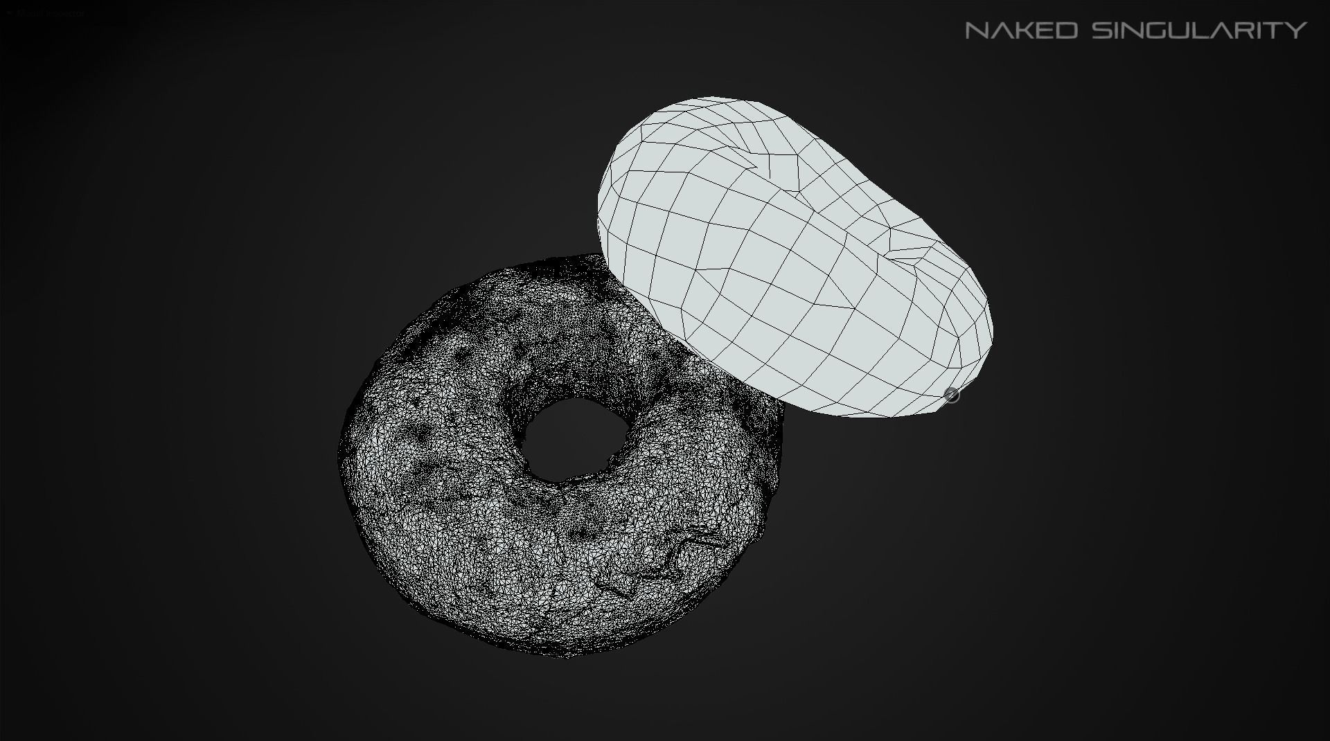 3D Scan - Donut sprinkle photogrammetry 4K Low-poly 3D model_9