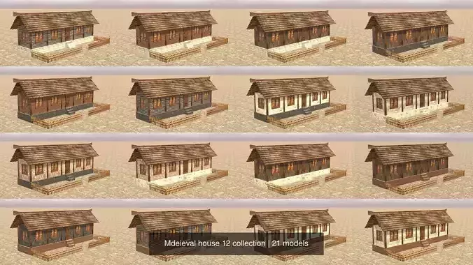 Mdeieval house 12 collection