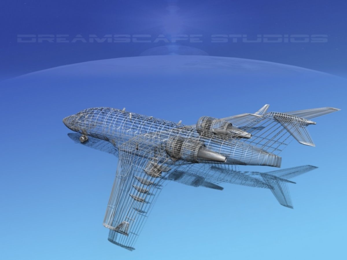 Bombardier Challenger CL-605 V01 3D model_11