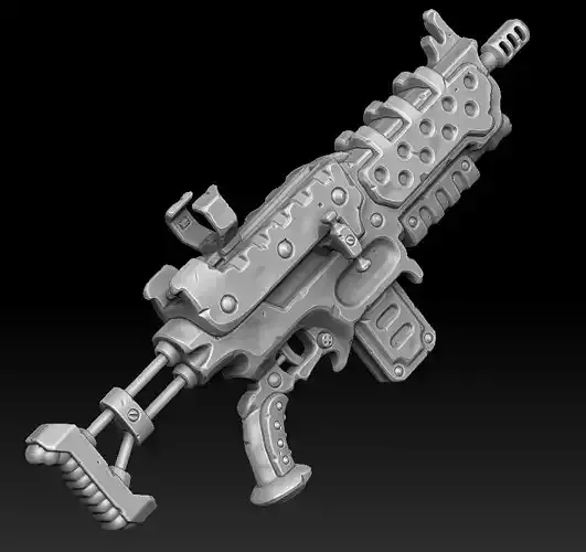 Bolter assault rifle 3d print 3D print model