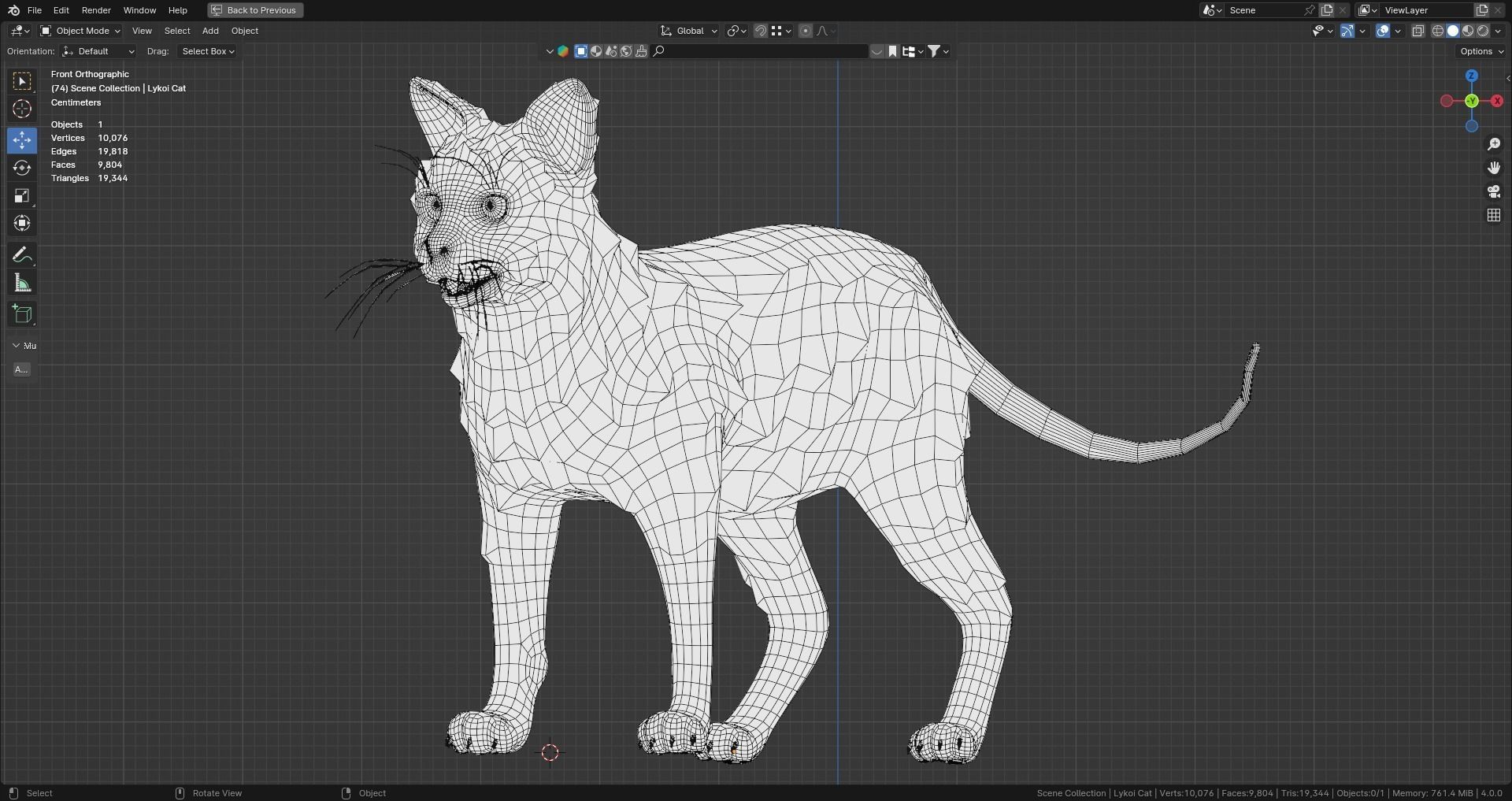 Stylized Cats - Bundle Edition Low-poly 3D model_52