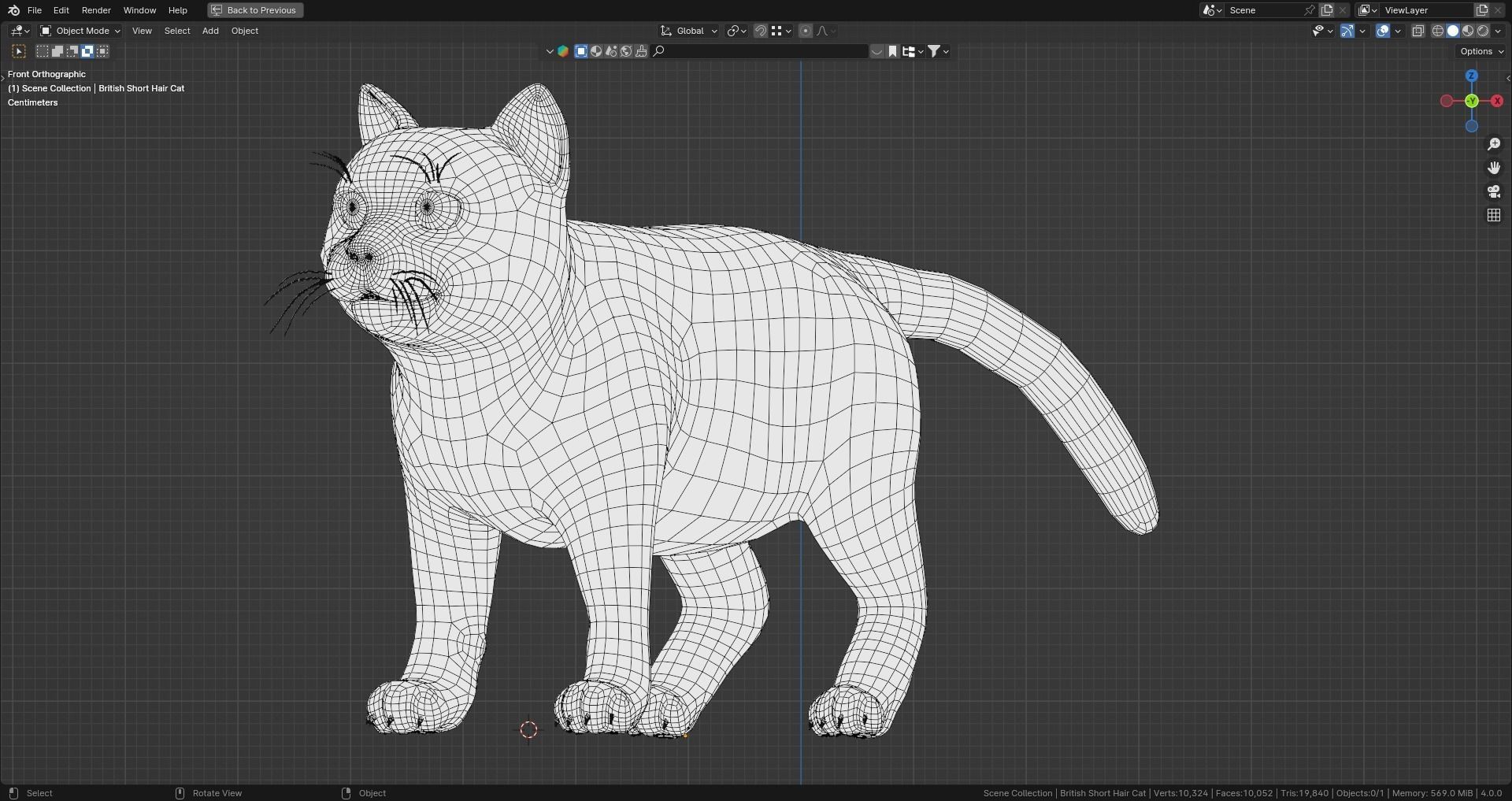 Stylized Cats - Bundle Edition Low-poly 3D model_28