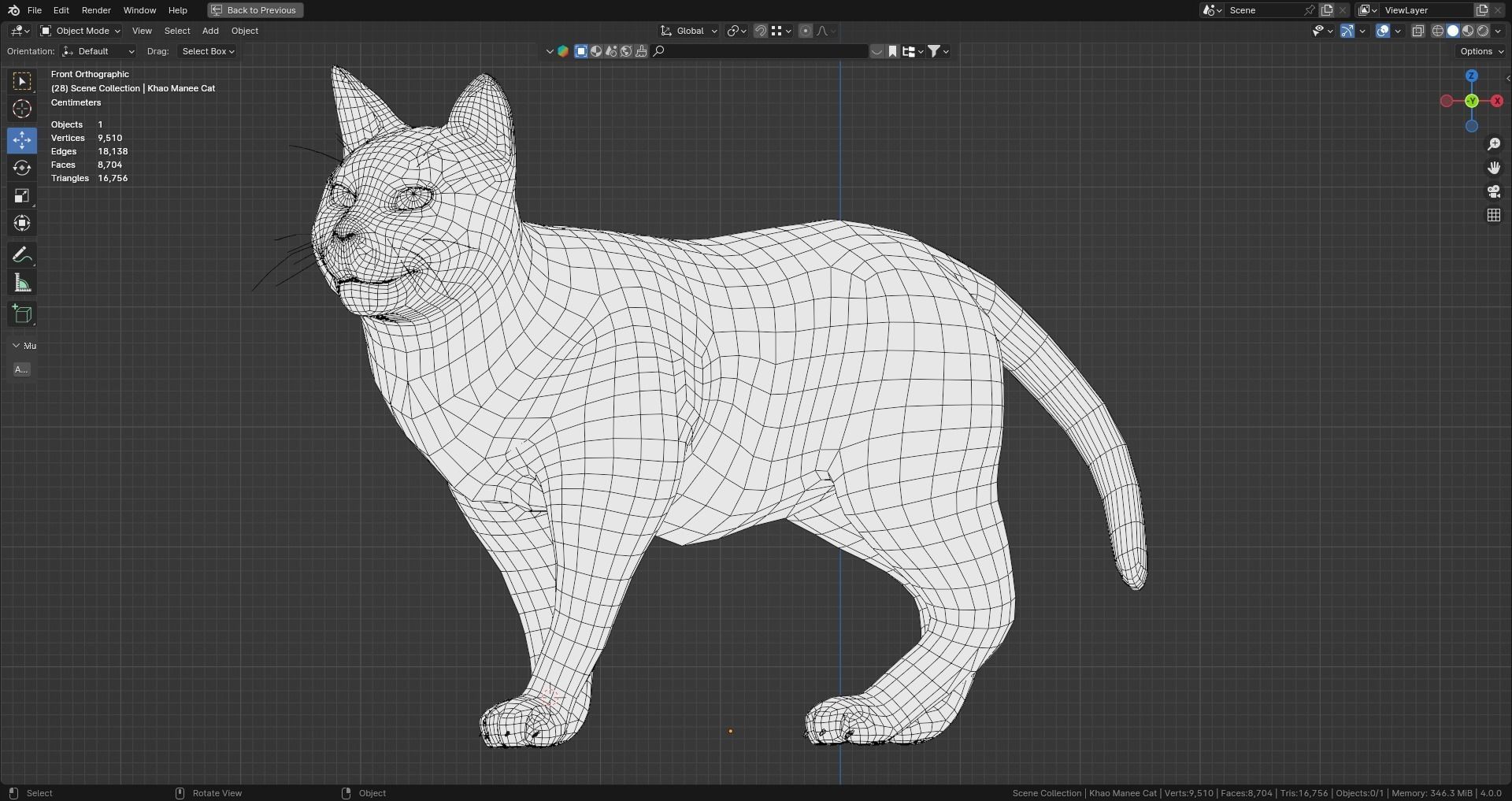Stylized Cats - Bundle Edition Low-poly 3D model_46